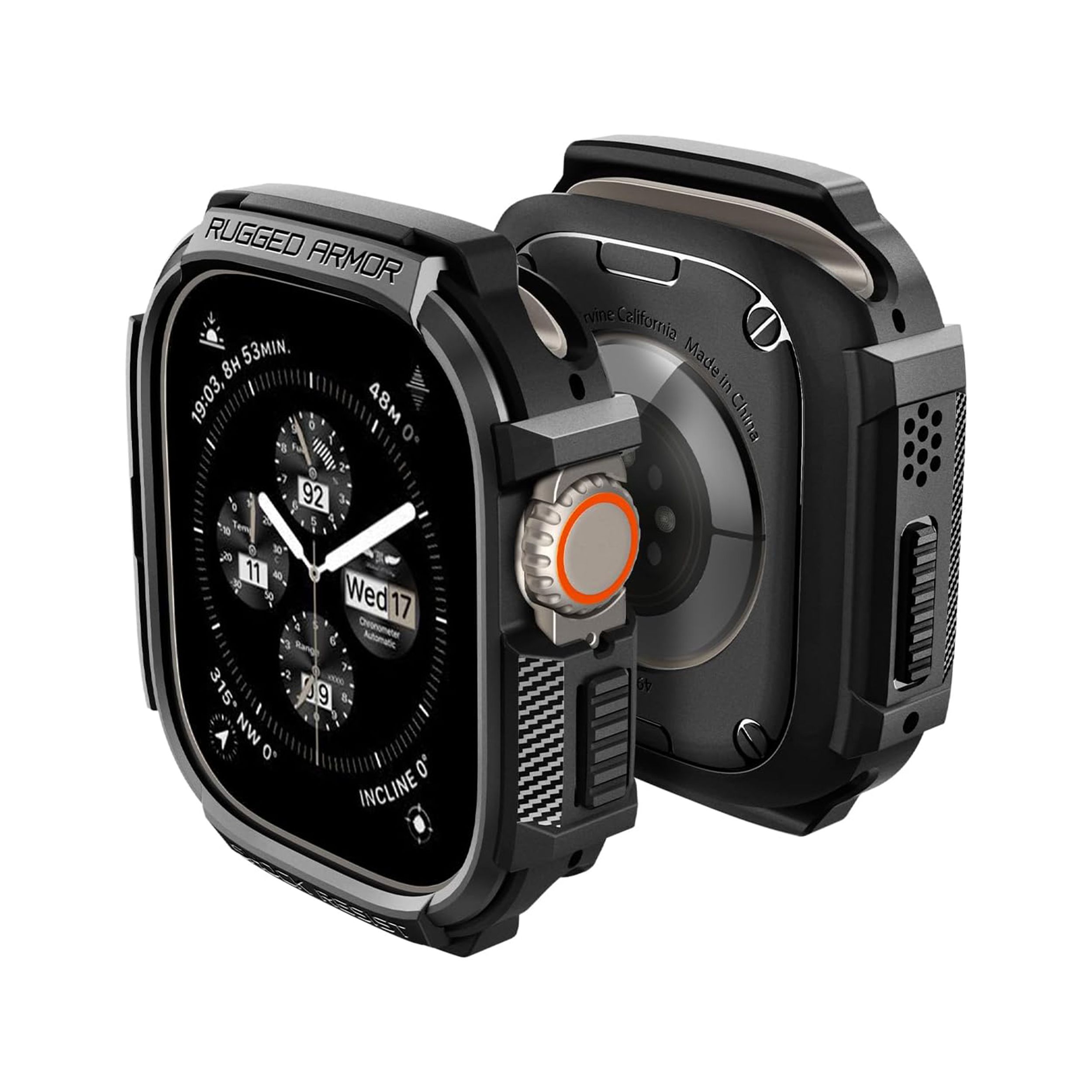 Spigen Rugged Armor Apple Watch Ultra Case Square