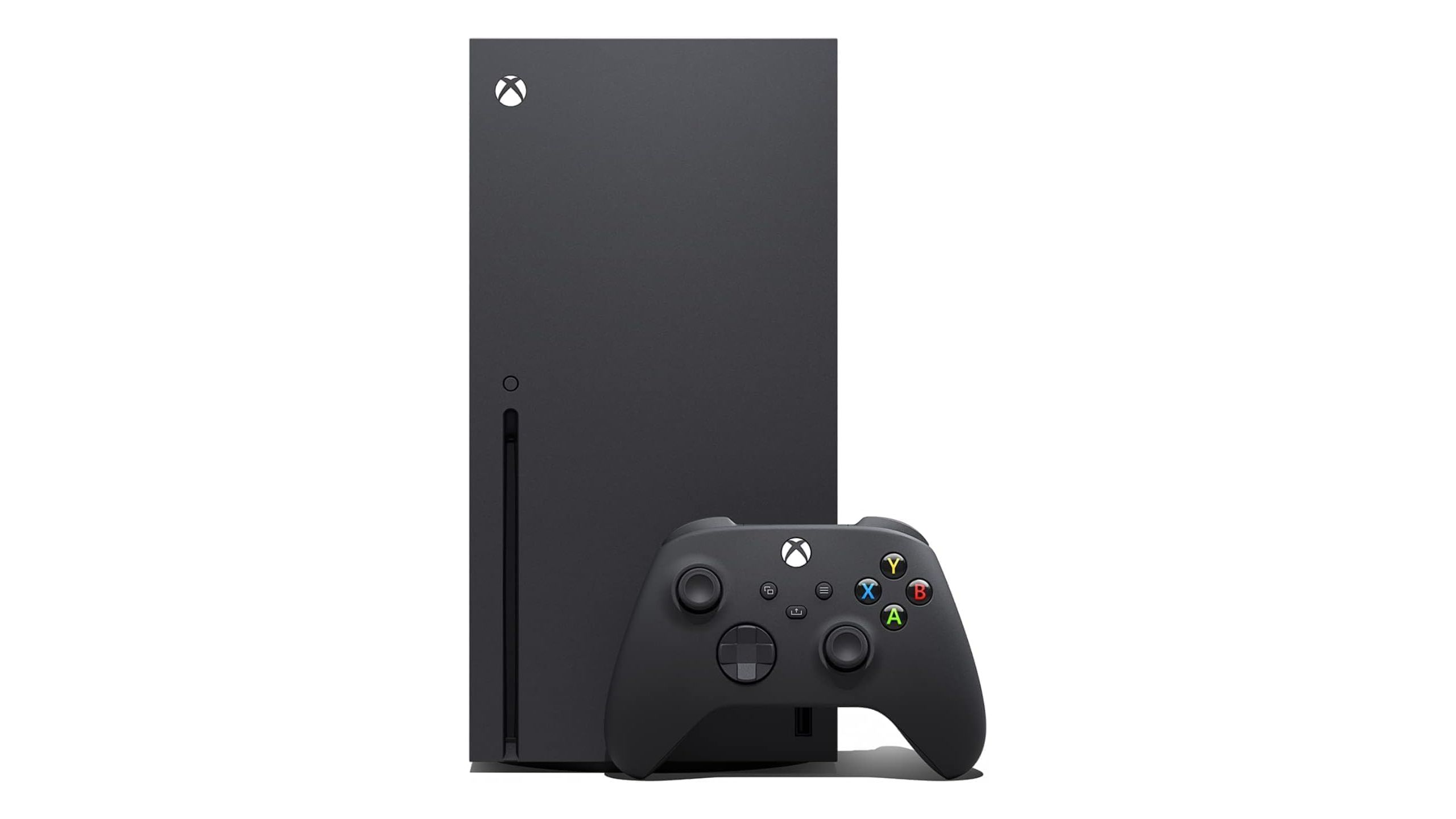 Xbox Series X on white background