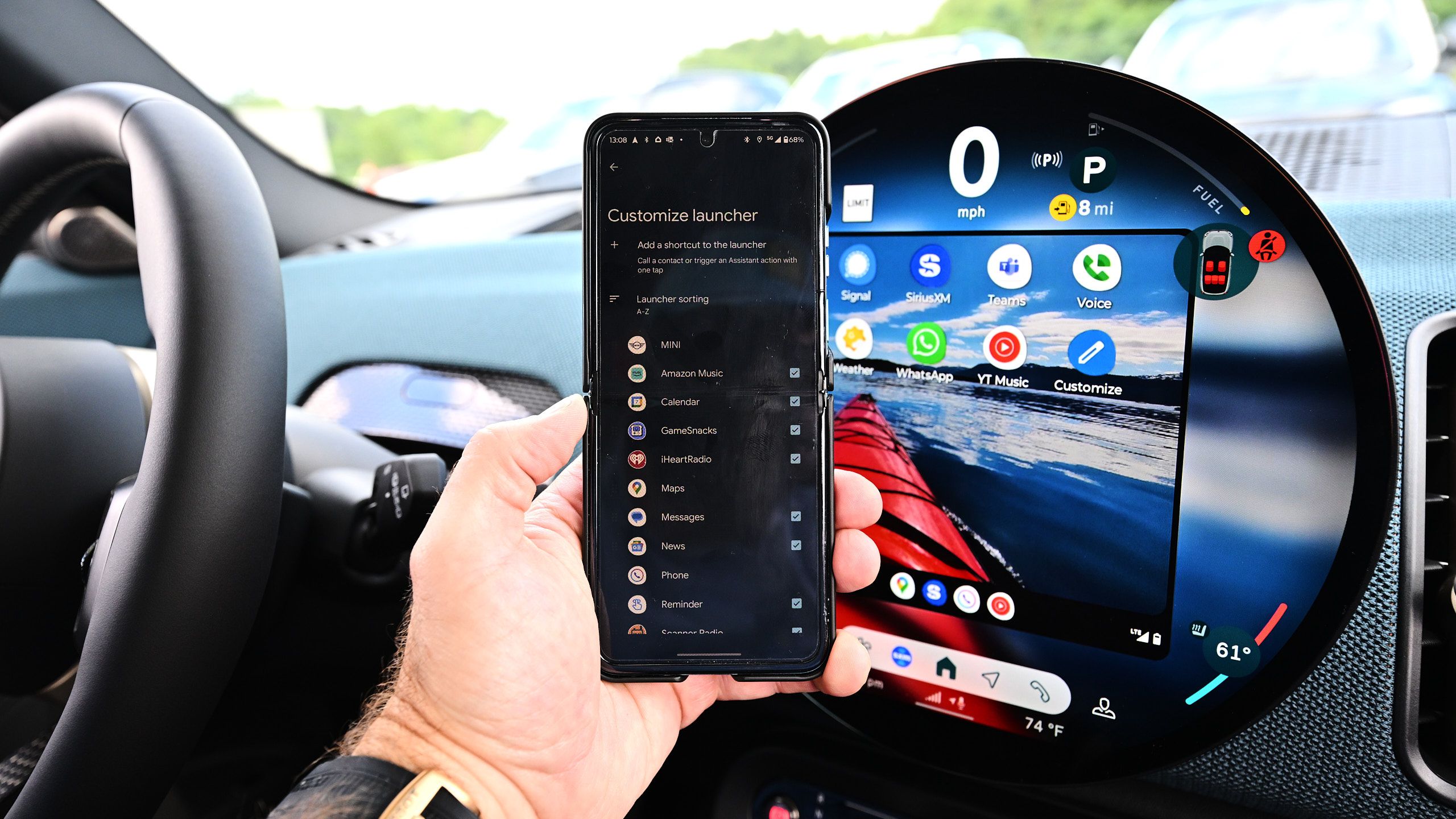 Android Auto Installation on Motorola Handset 