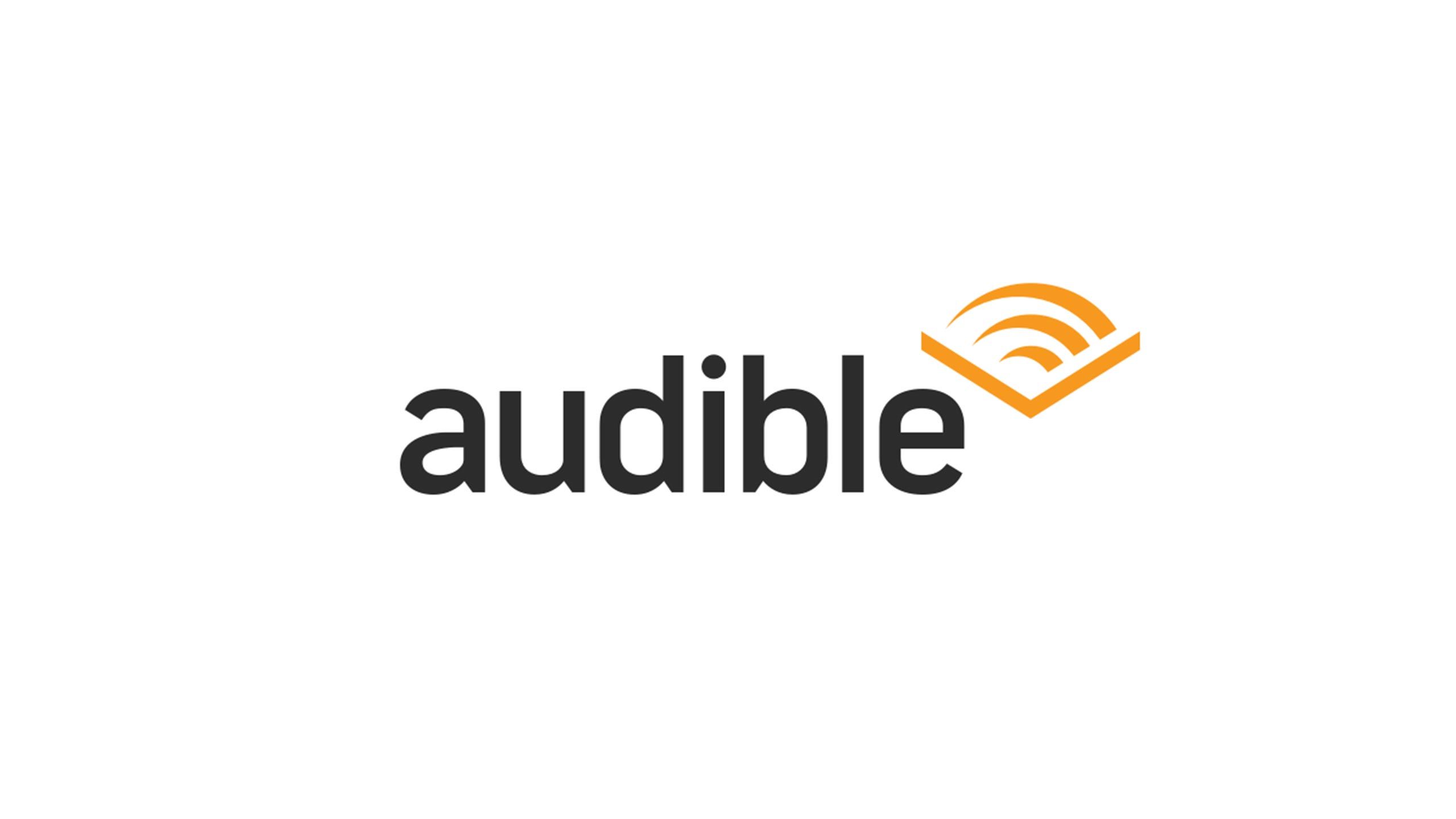 Audible logo on white background