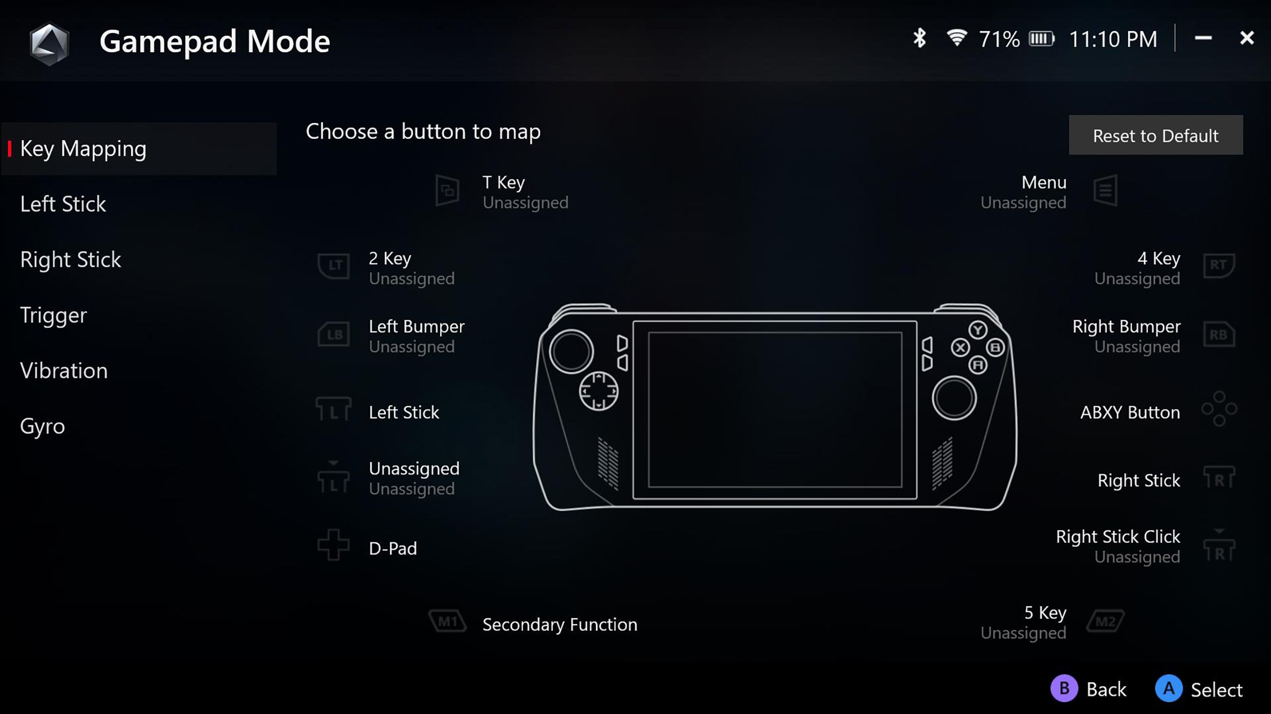 Button Mapping