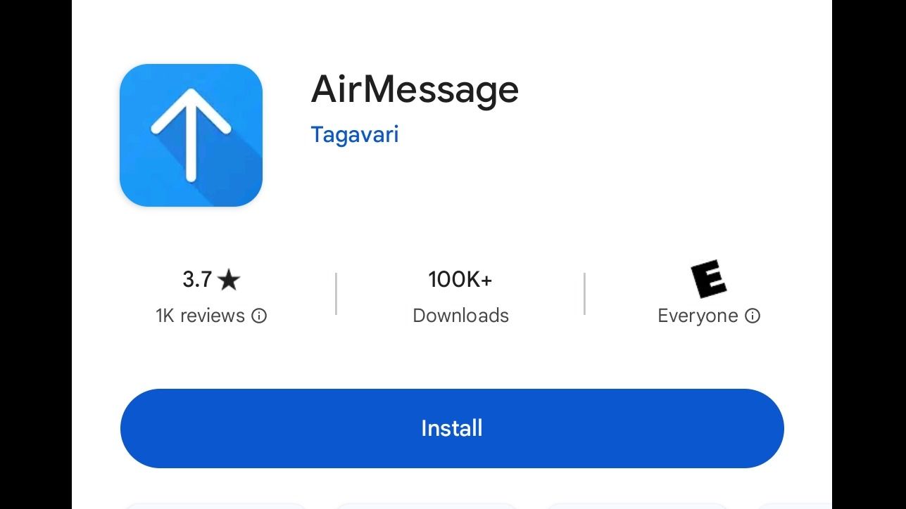 Cropped Air Message