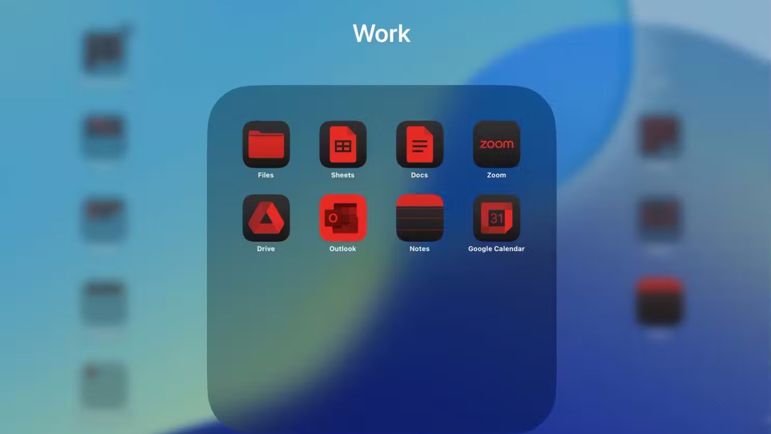 Work apps on the iPad Pro 