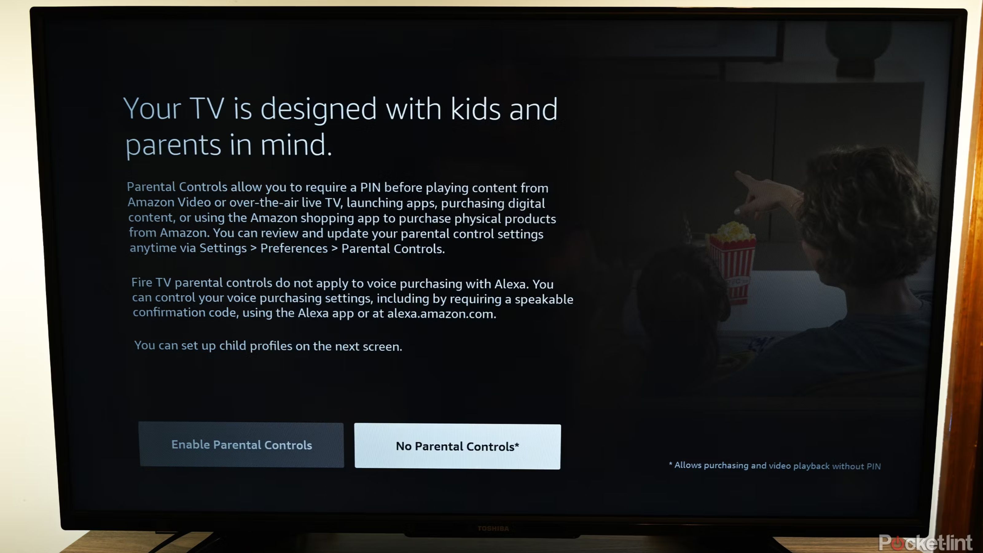 Fire TV setup 14 - Set up parental controls