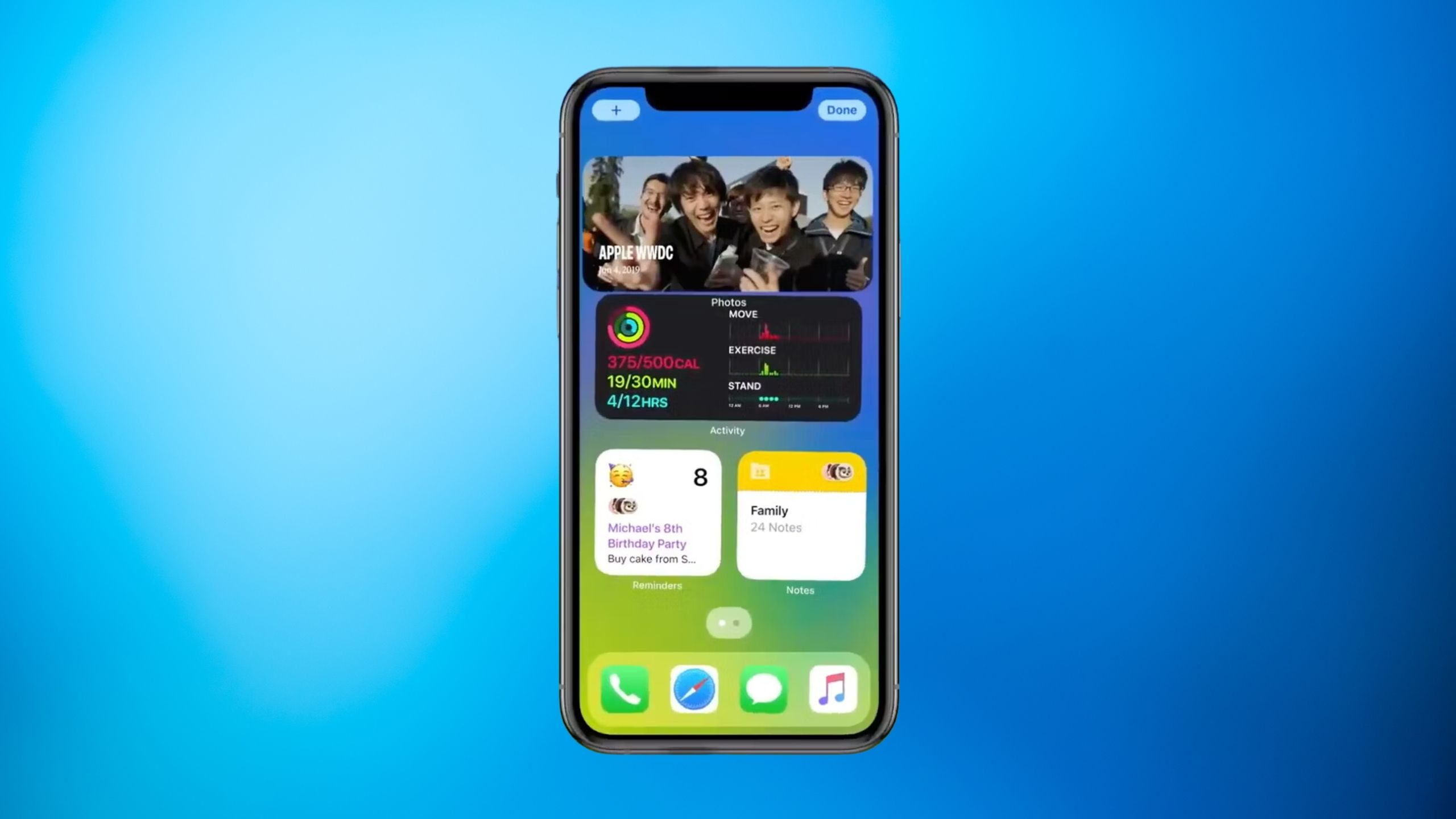 iOS 14 Widgets and App Library