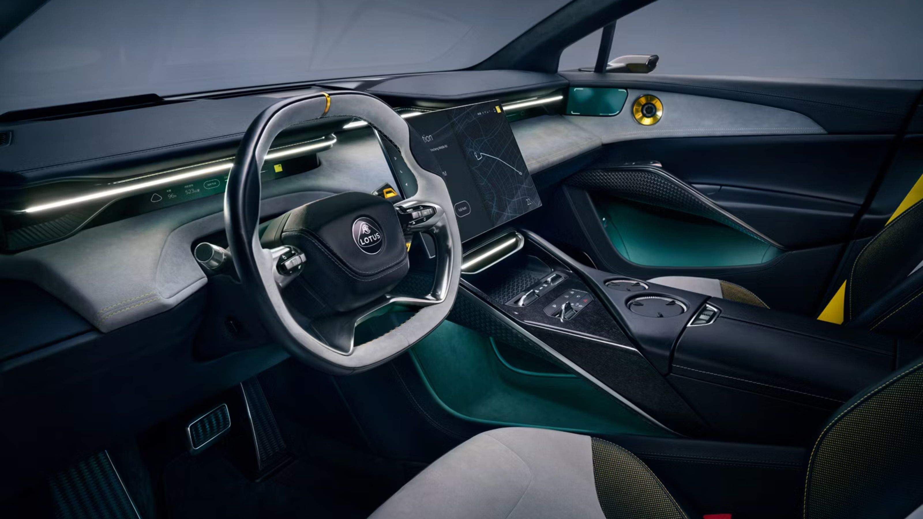 Lotus EleTre interior