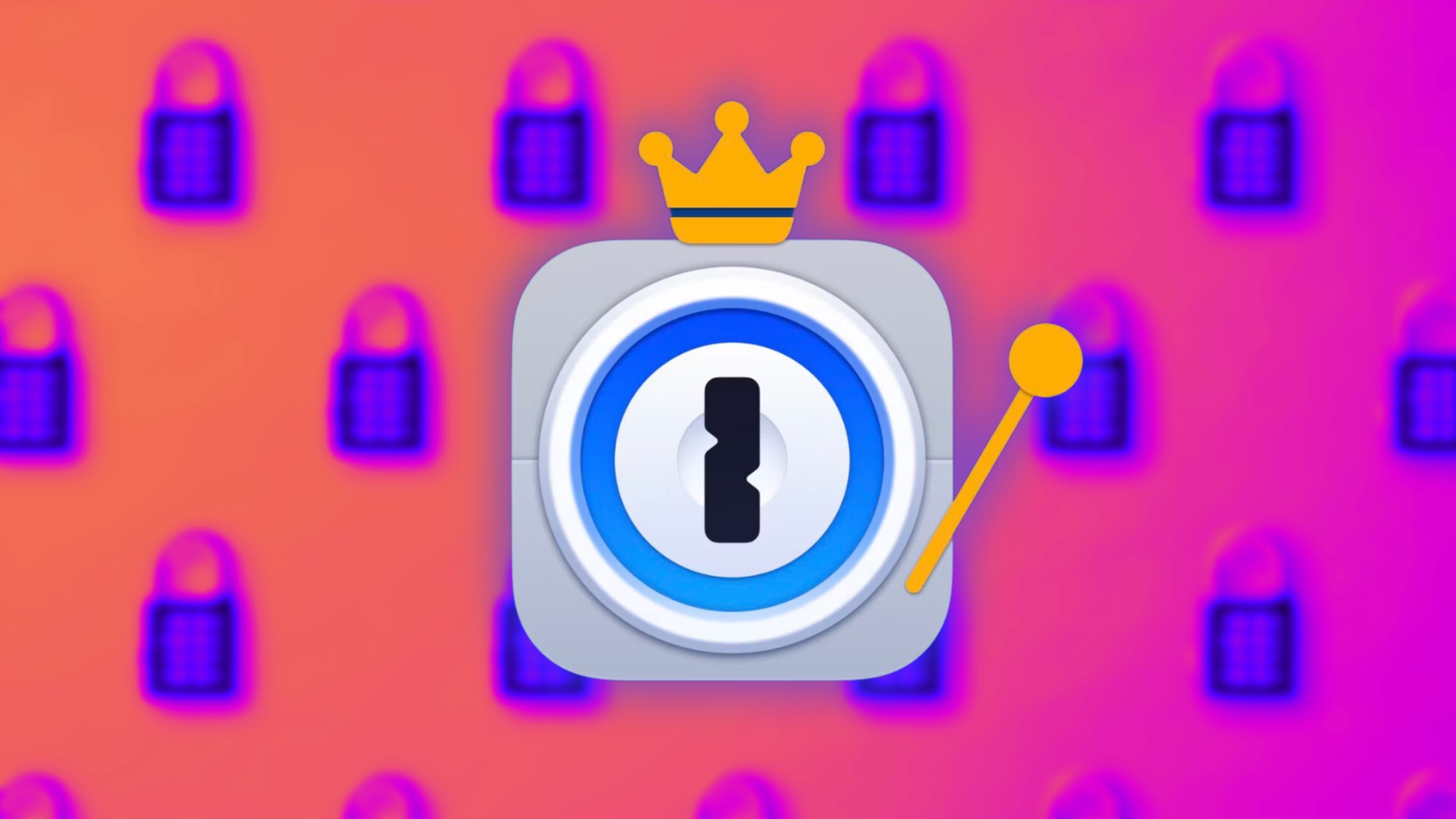 The 1Password app icon with a crown.