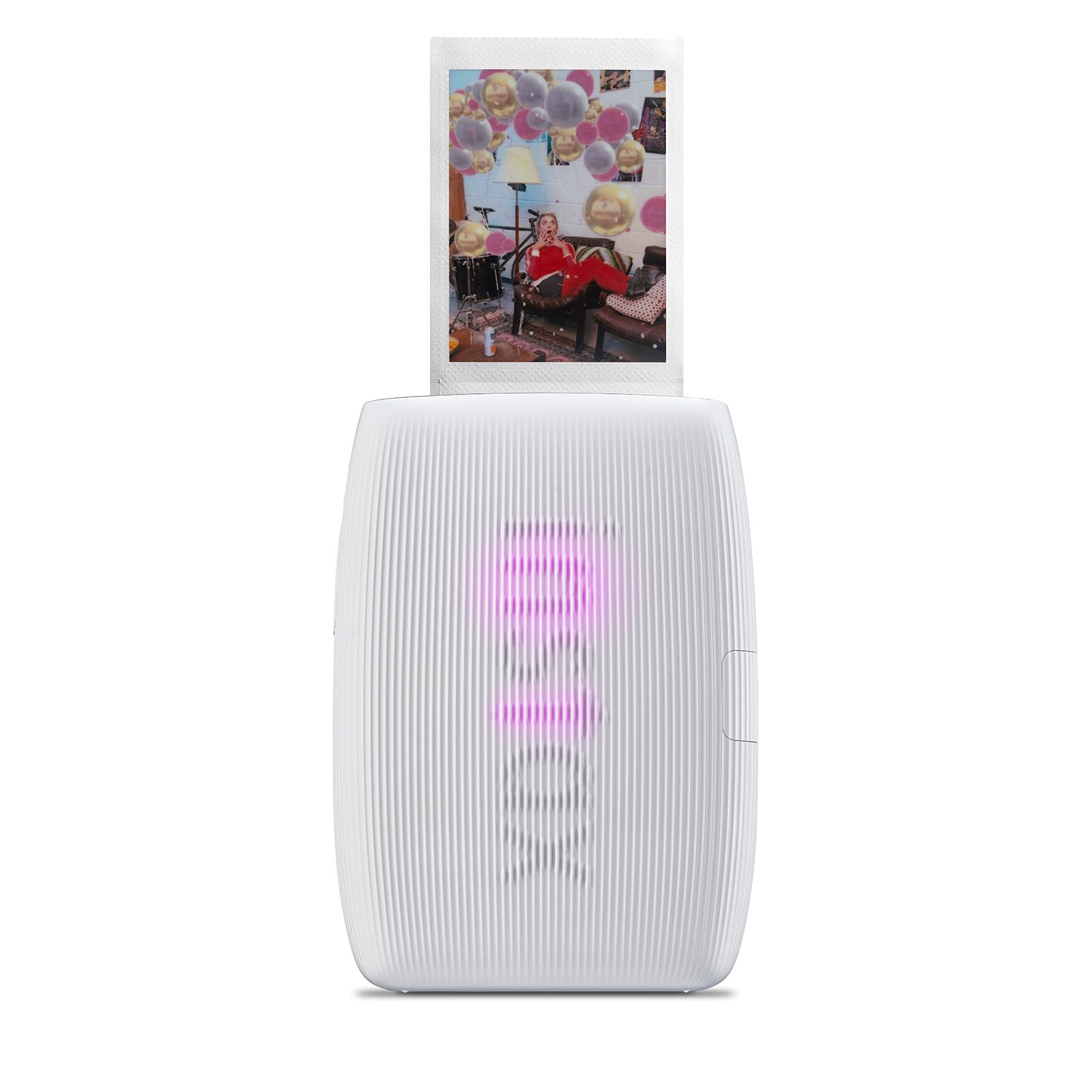 instax mini Link 3 front photo LED white rendering