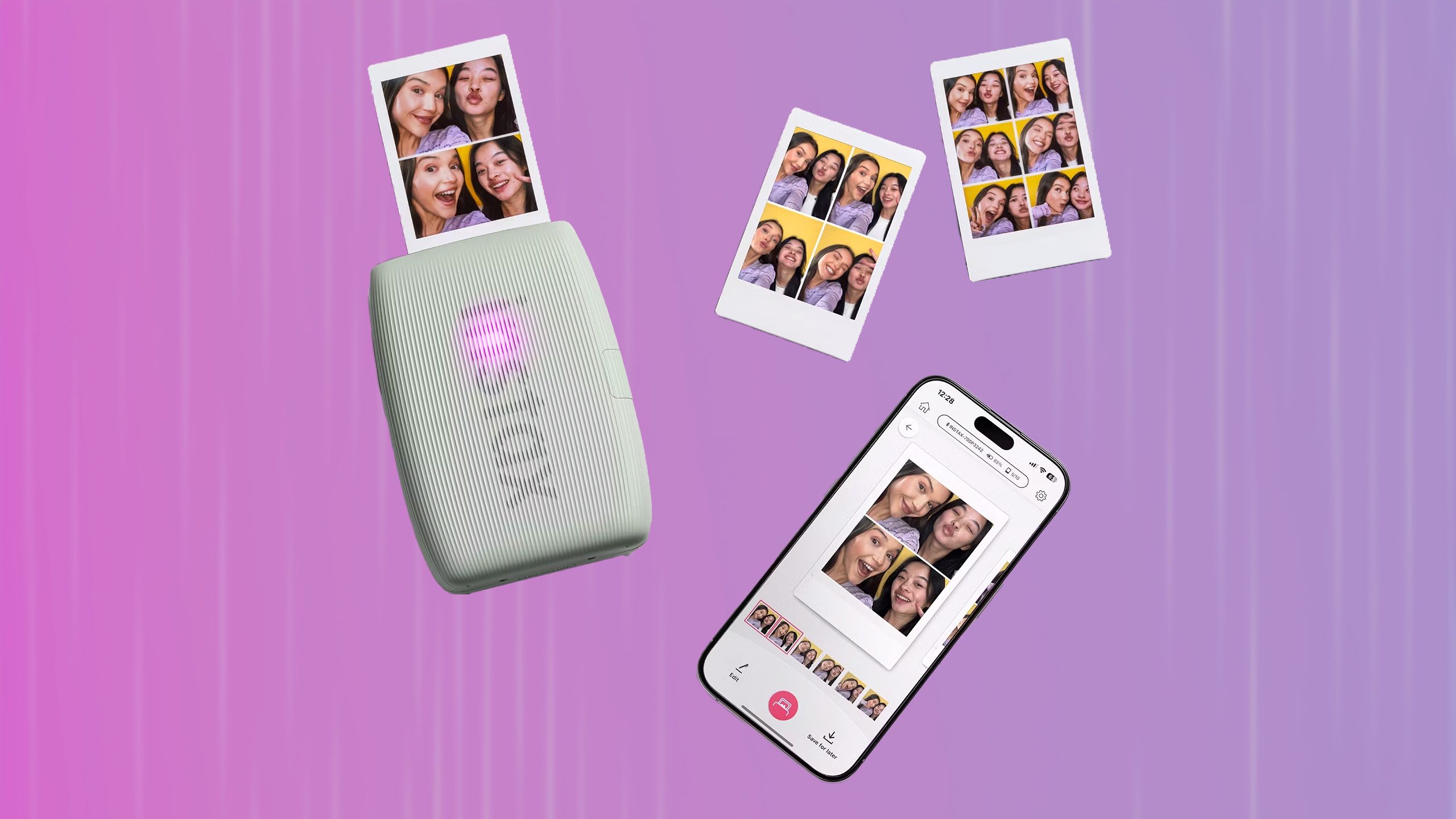 My phone just became an instant film camera with this one device