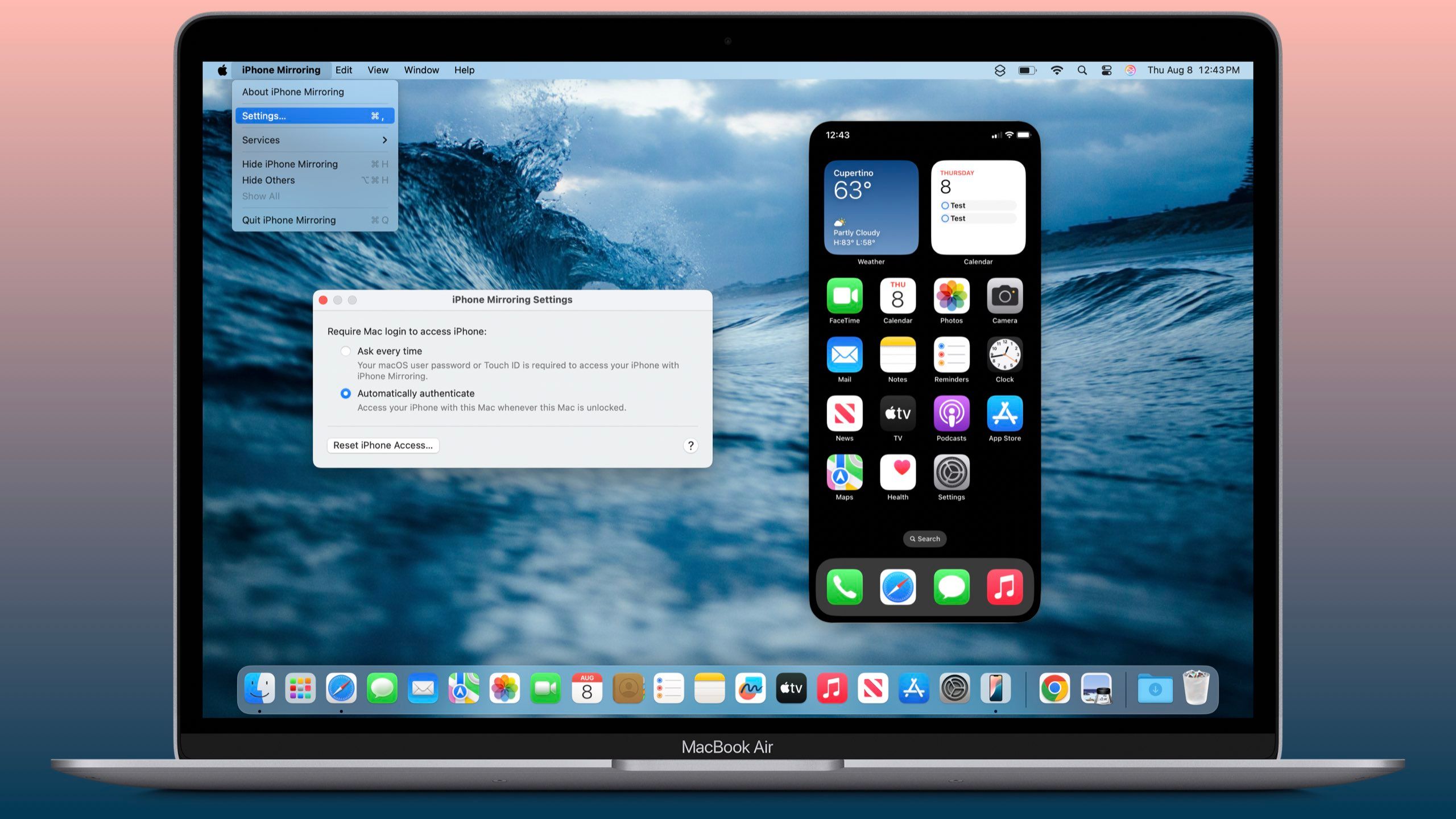 How to turn off iPhone notifications on your Mac while mirroring