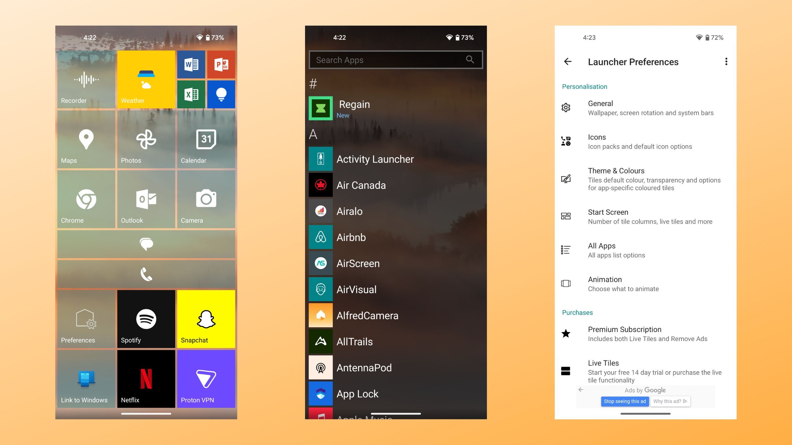 Launcher 10 screenshots