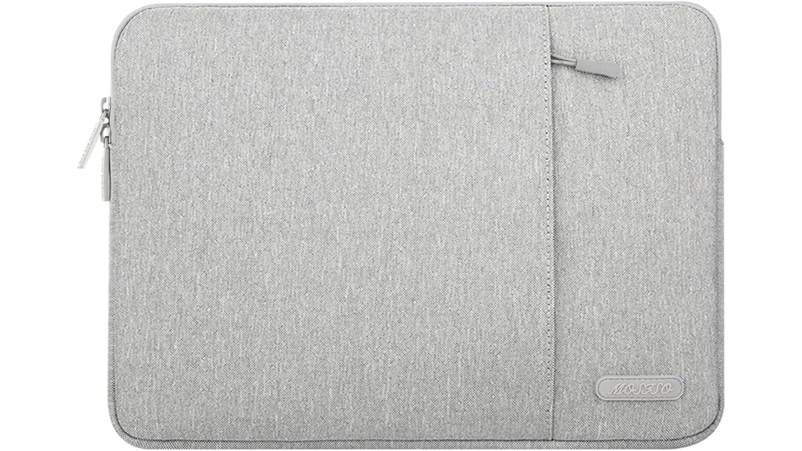 A render of the Mosiso laptop sleeve on a white background.