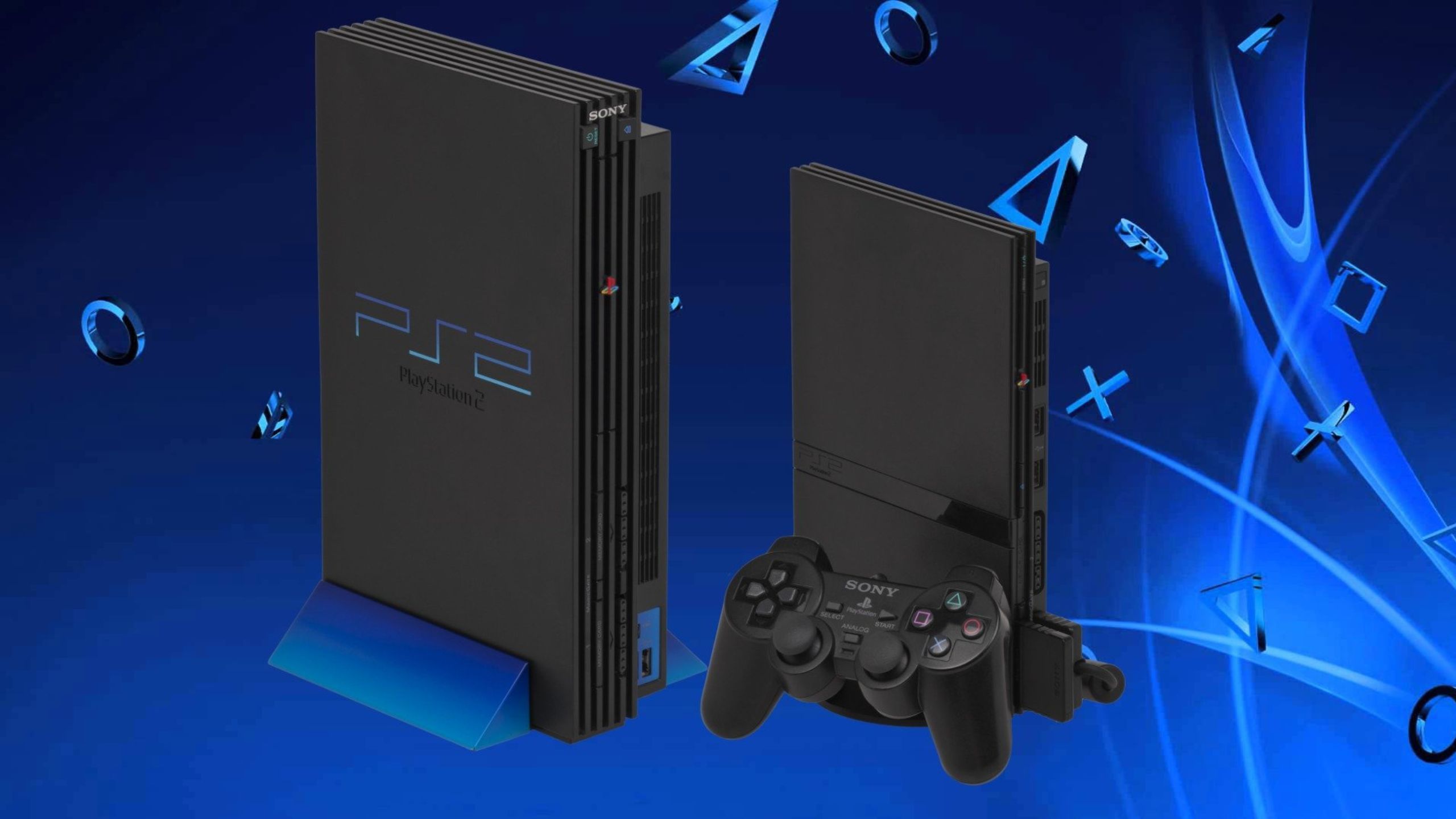 The PlayStation 2.