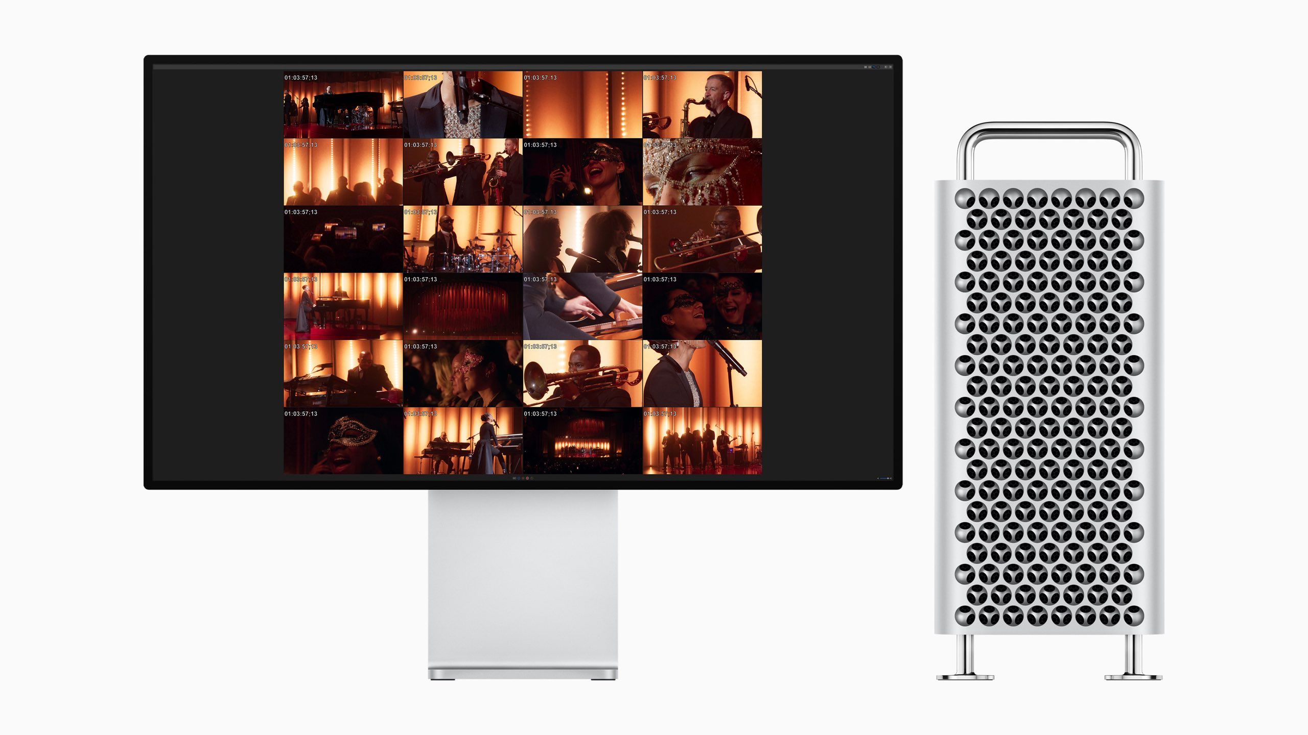 A Mac Pro promotional image from Apple. 