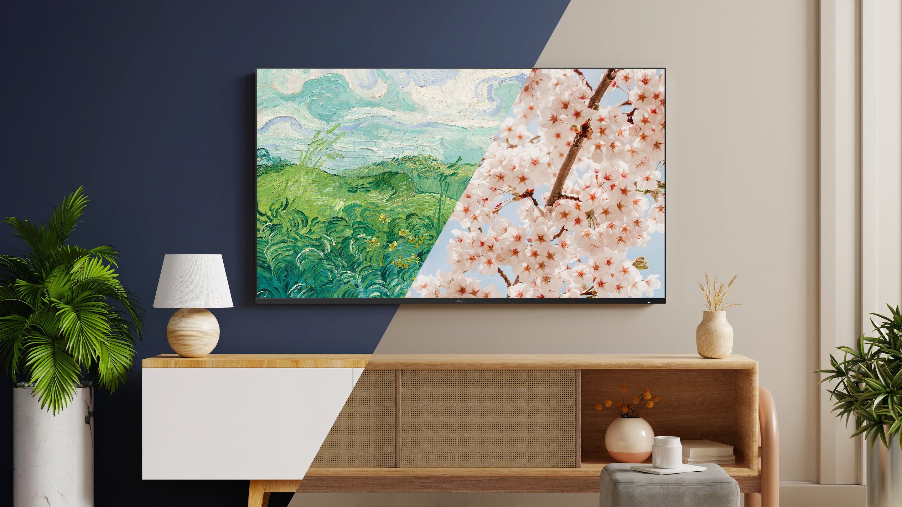 How to use Roku Backdrops for cool TV art