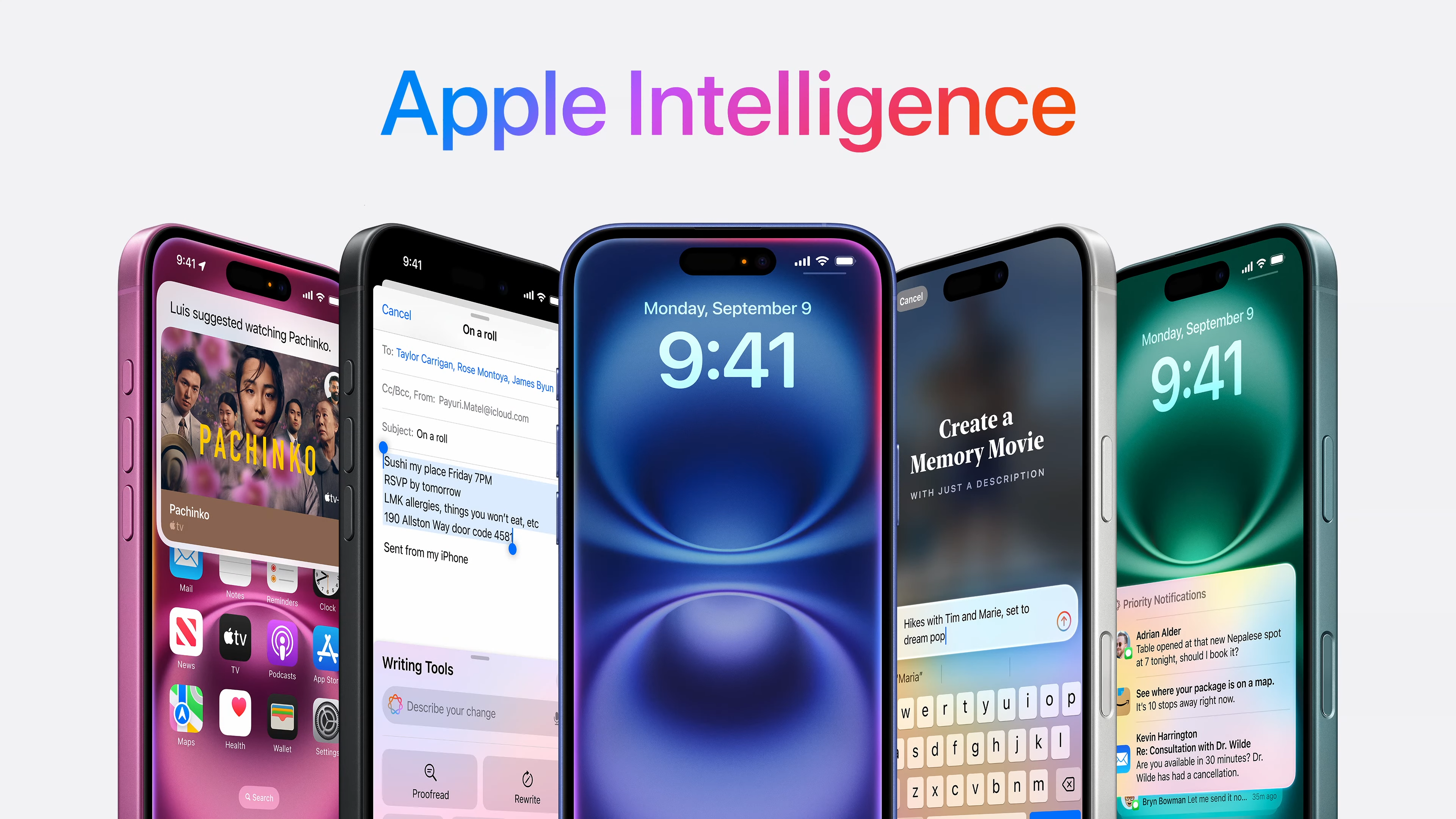 Hình ảnh quảng cáo của Apple Intelligence