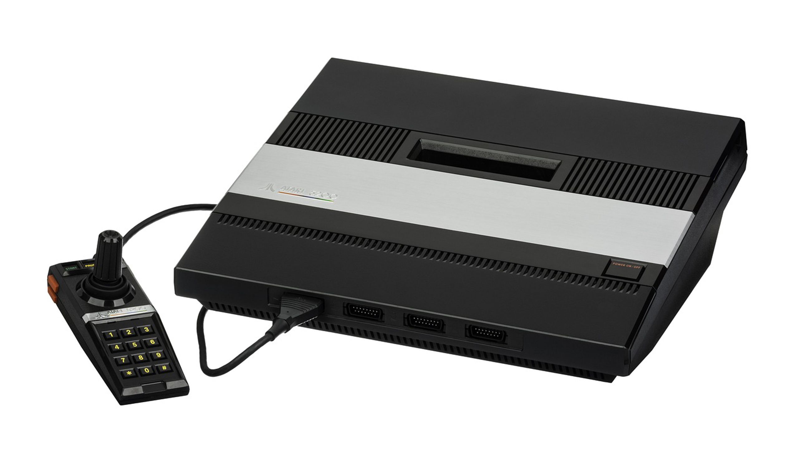 Atari 5200 console on a white background