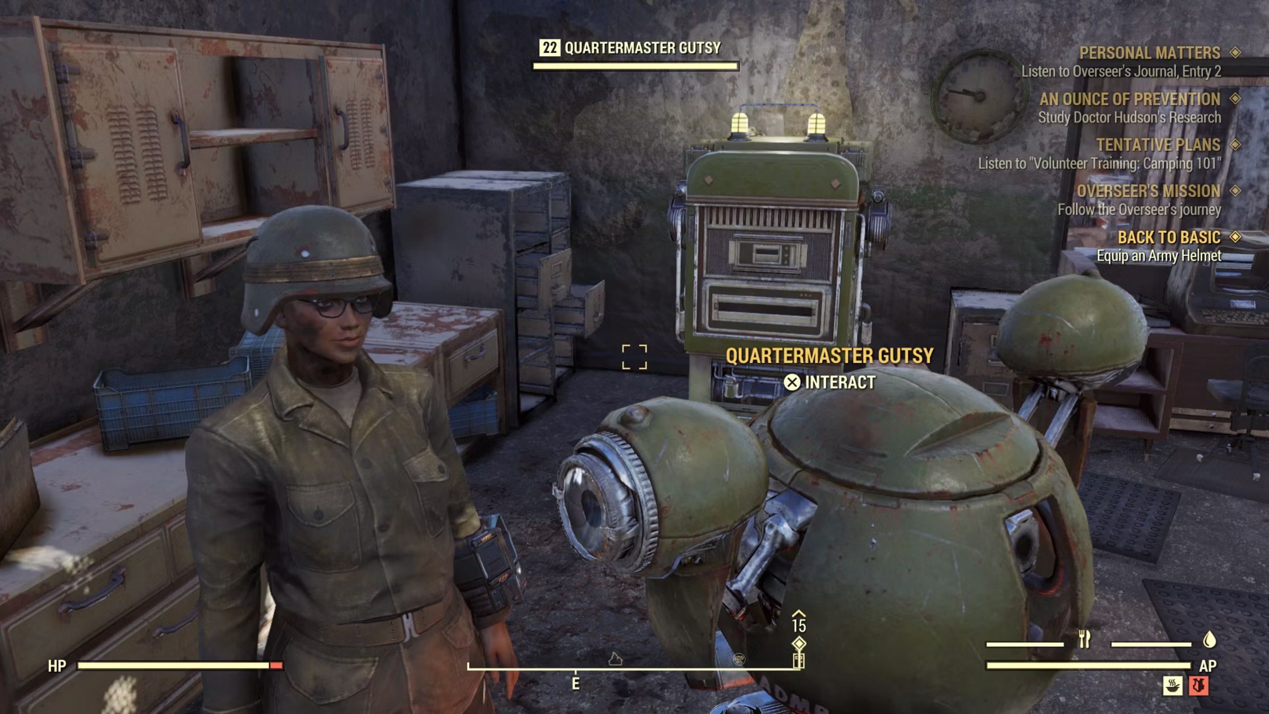 Fallout 76 quartermaster robot