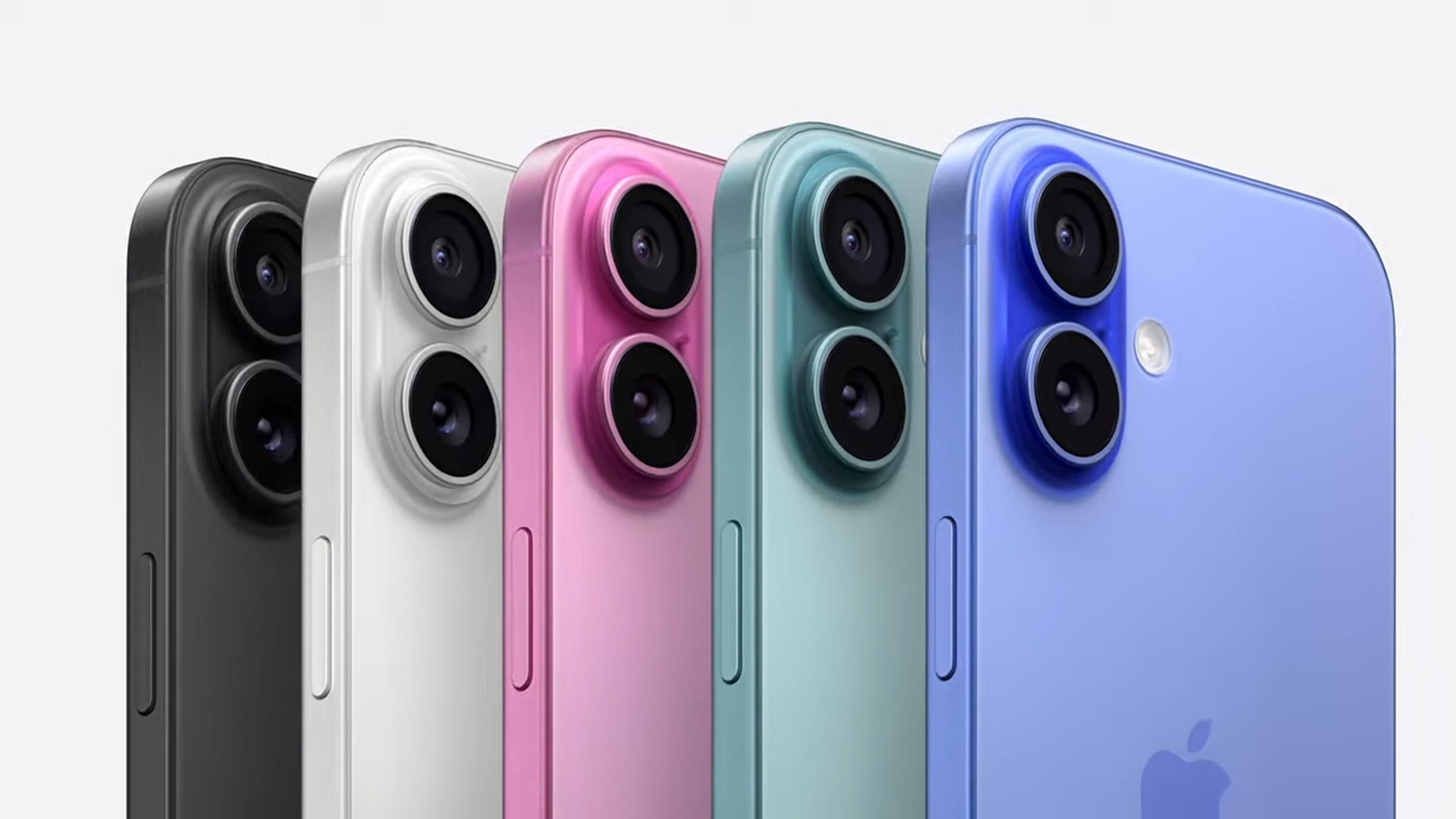 The iPhone 16 line comes in five different colors