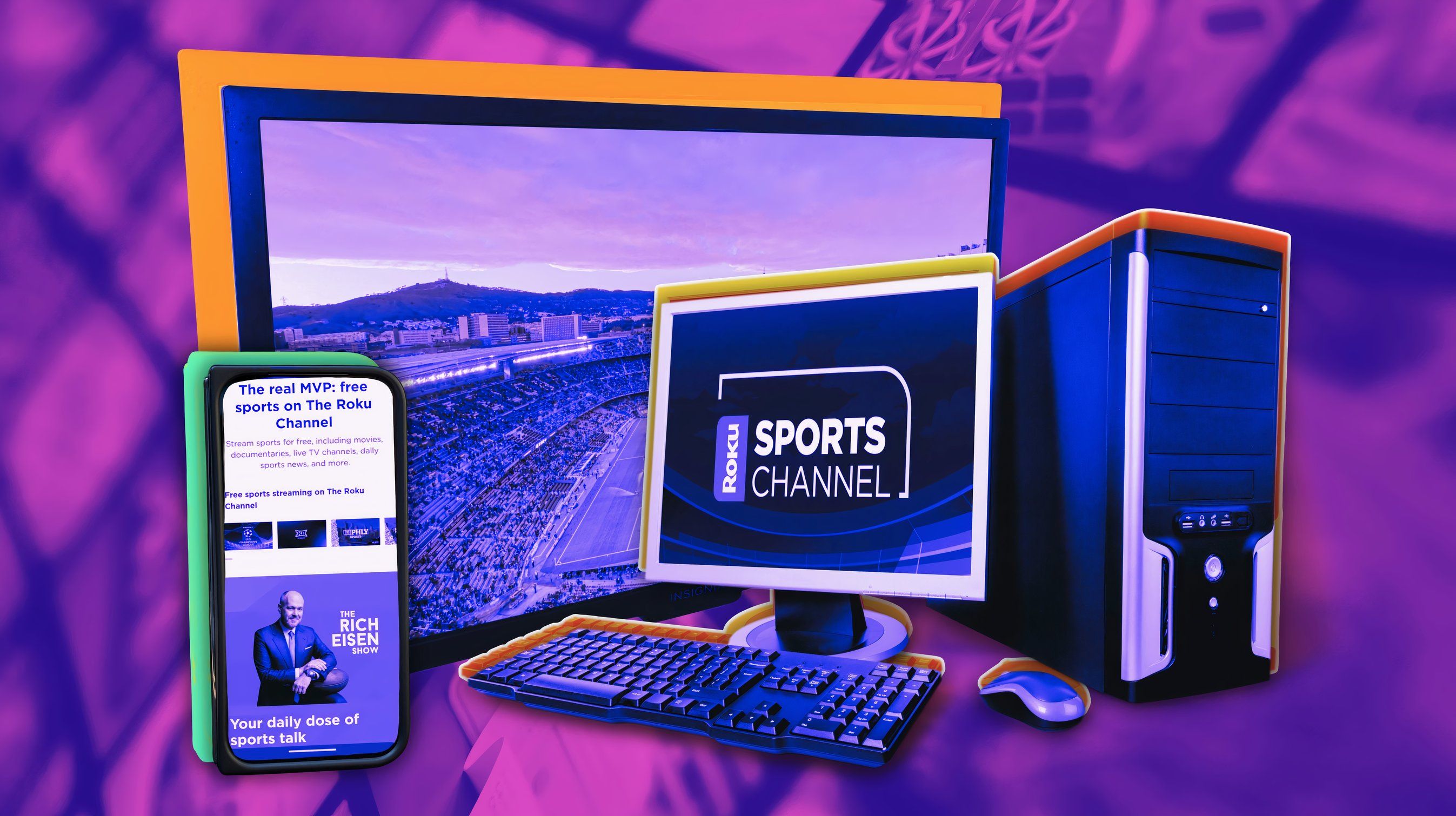 Canal de esportes Roku