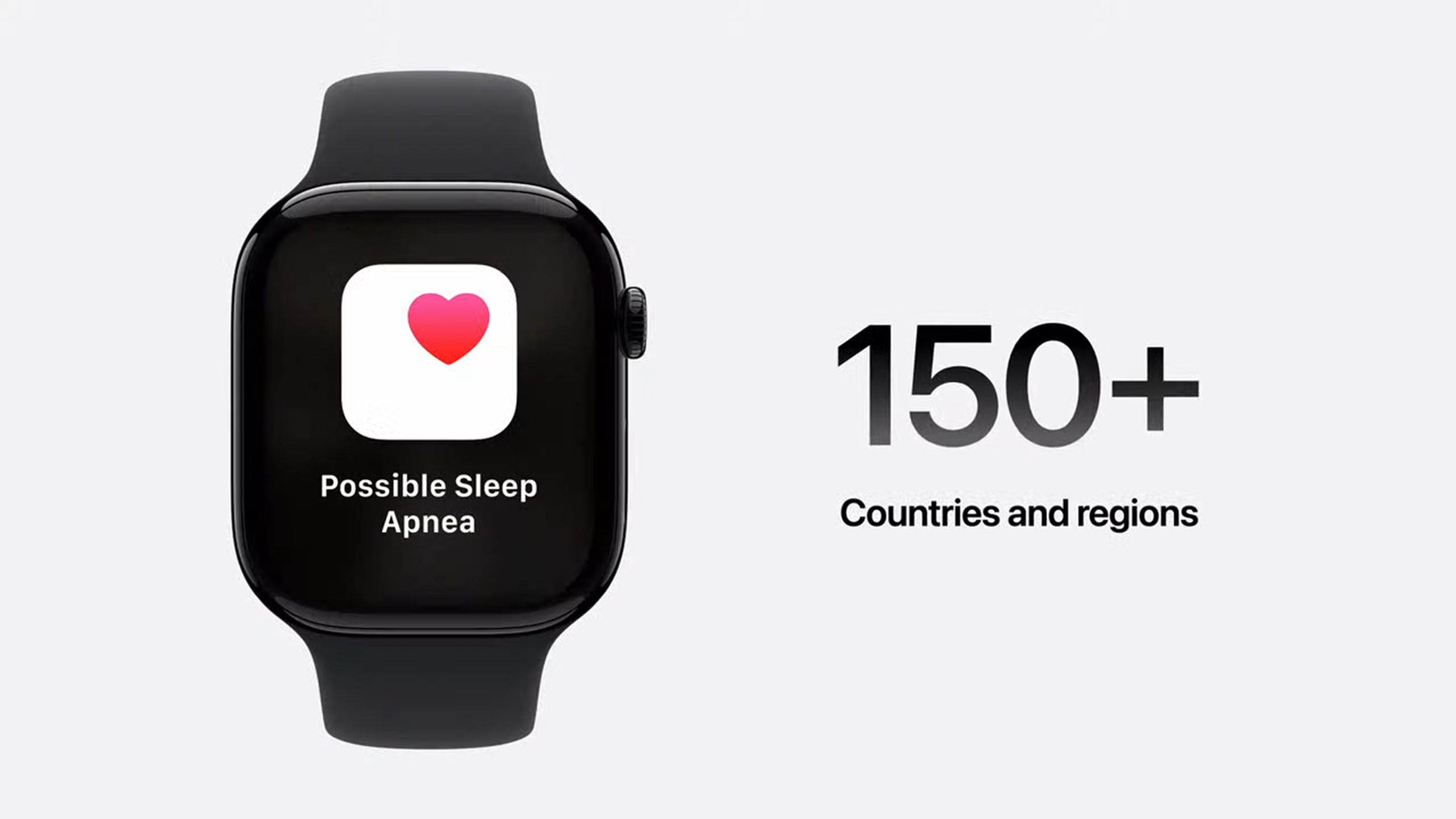 Sleep Apnea feature coming to 150+ countries