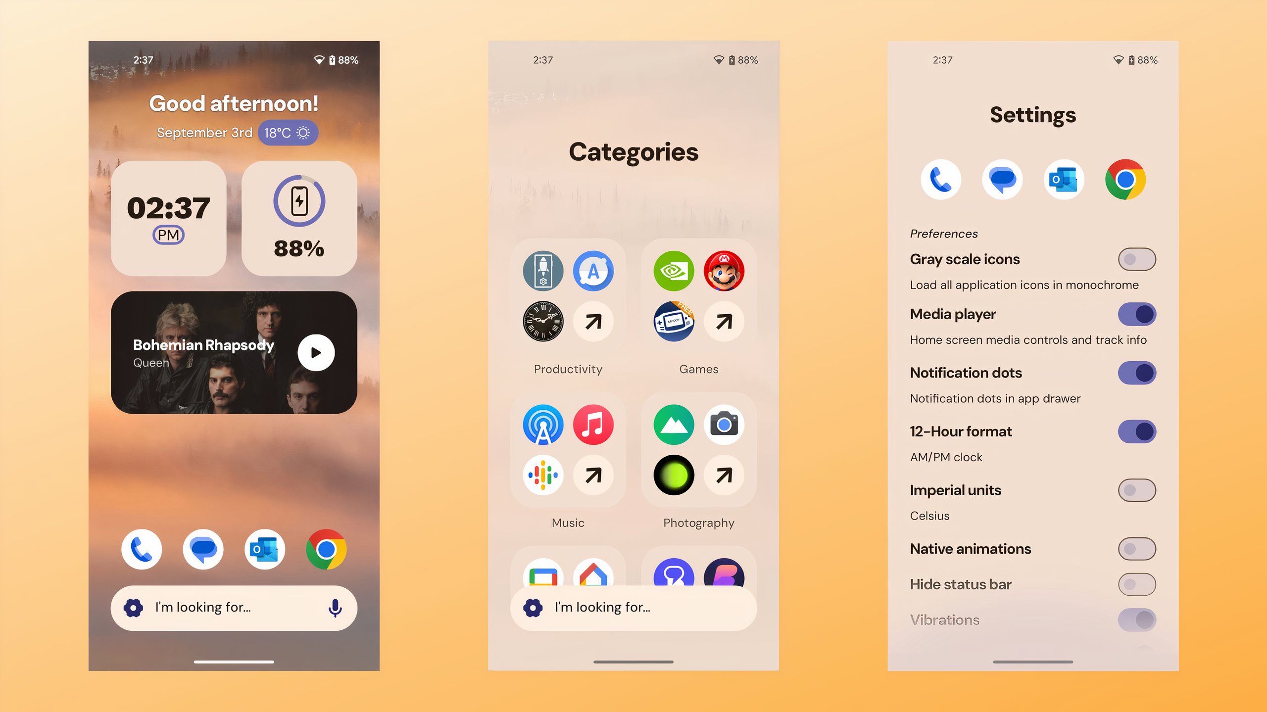 Stario Launcher screenshots