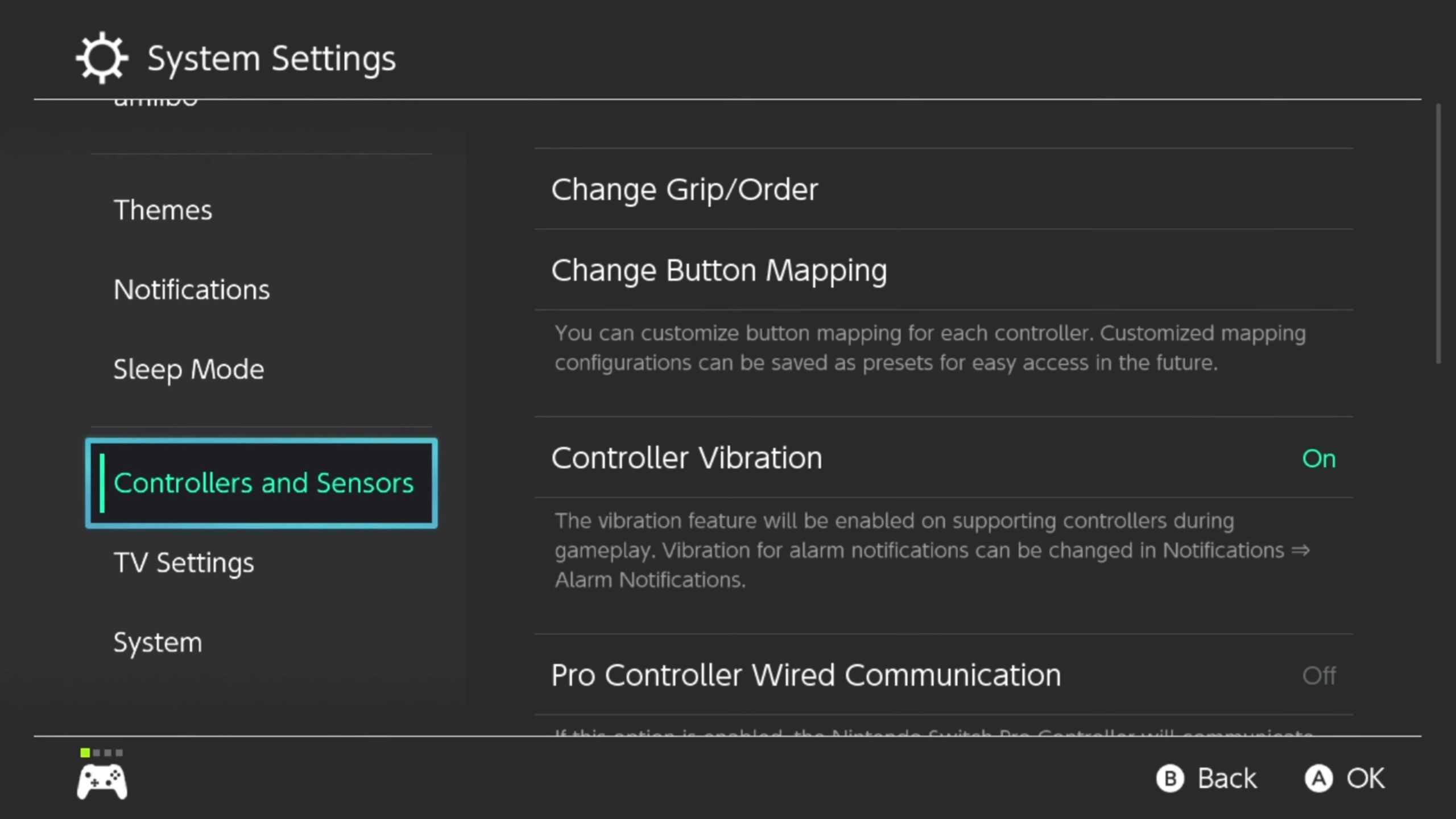 How to remap controls on Switch