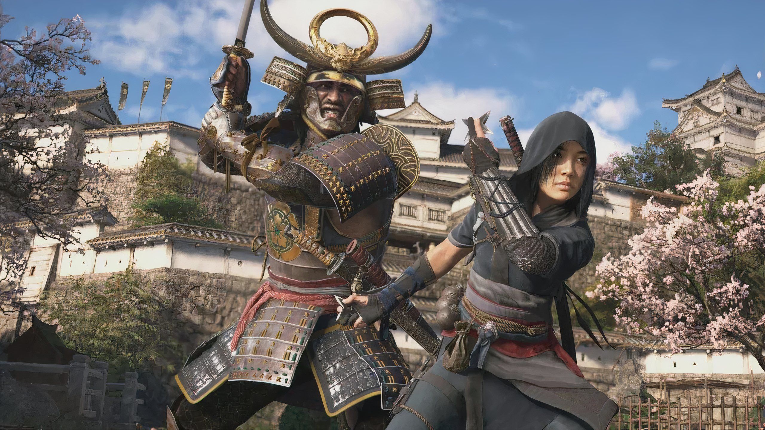 A posed screenshot from Assassin's Creed Shadows.
