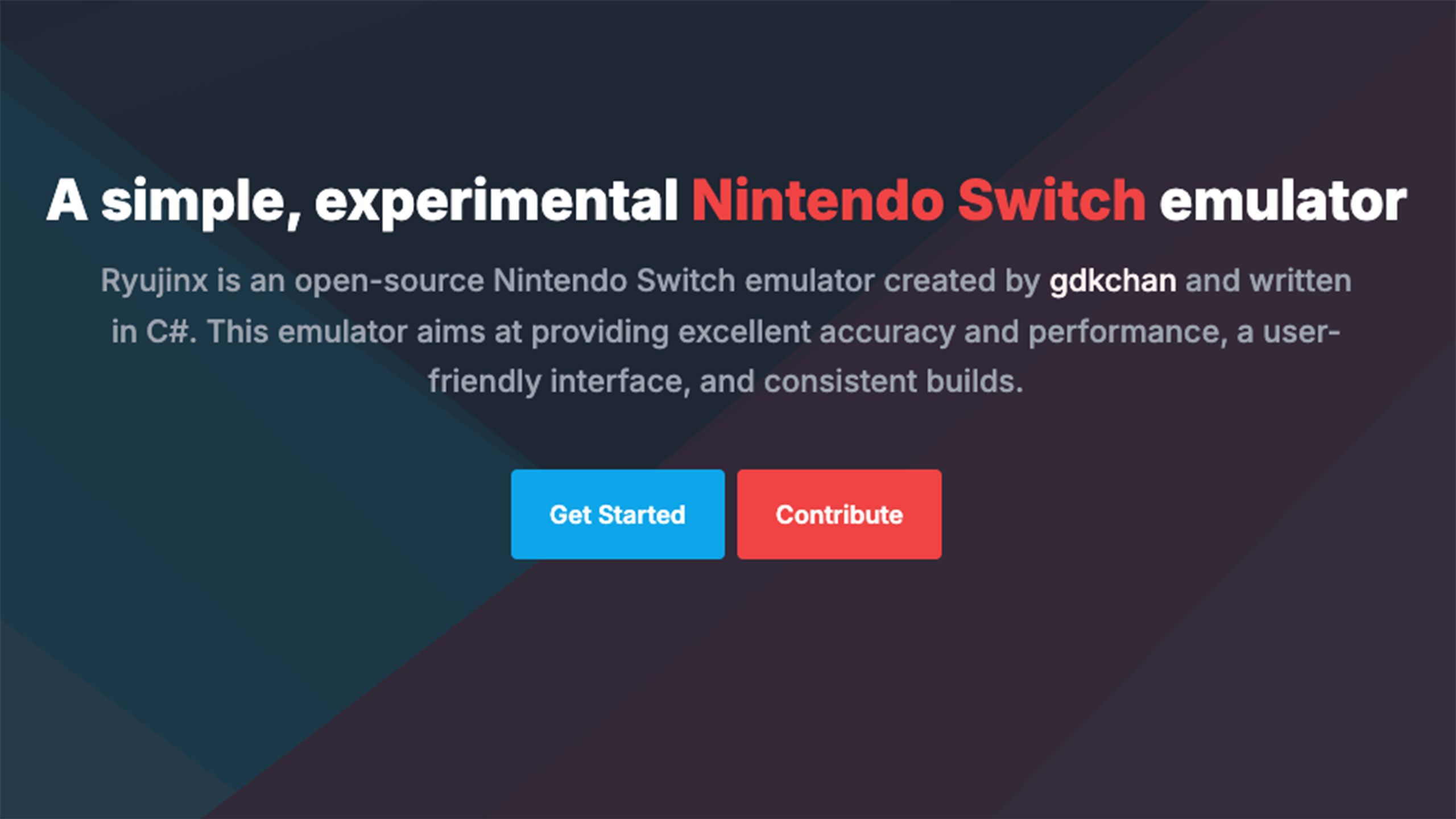 Ryujinx Home Page