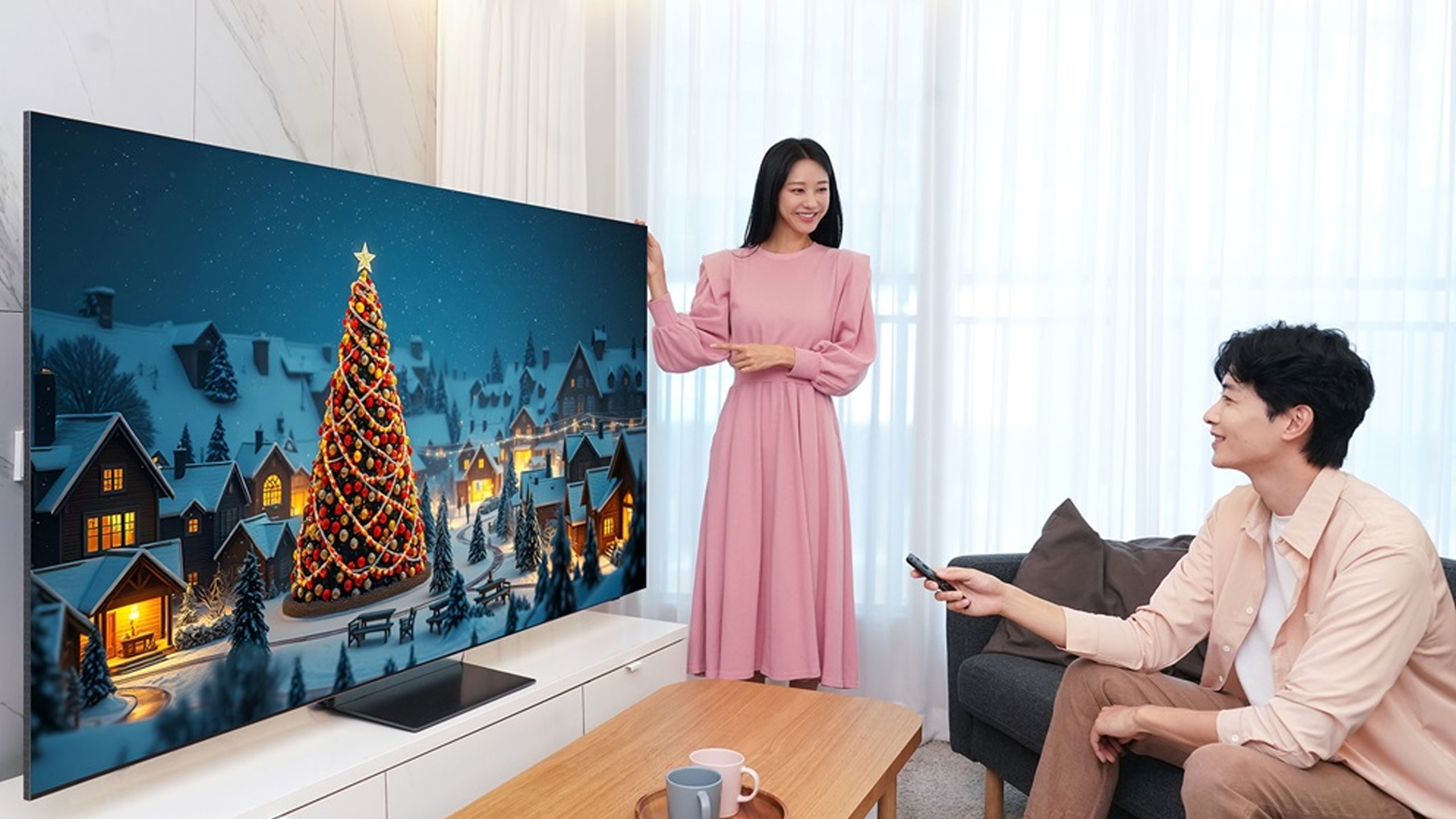 AI-generated wallpapers are coming to Samsung’s AI TVs