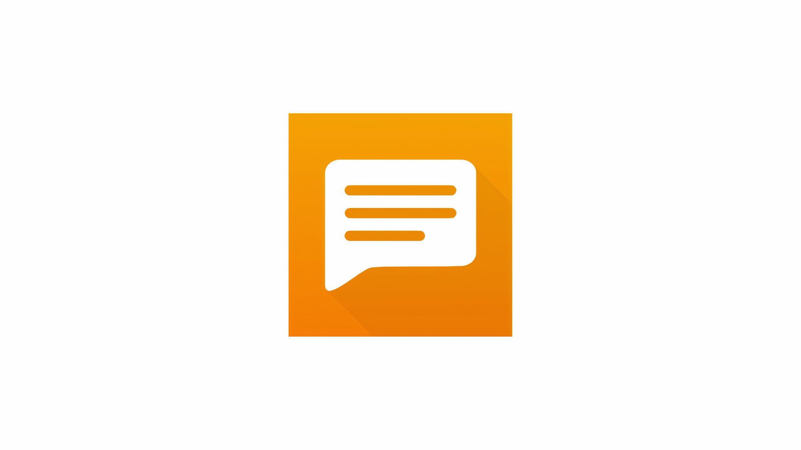 simple sms messenger icon