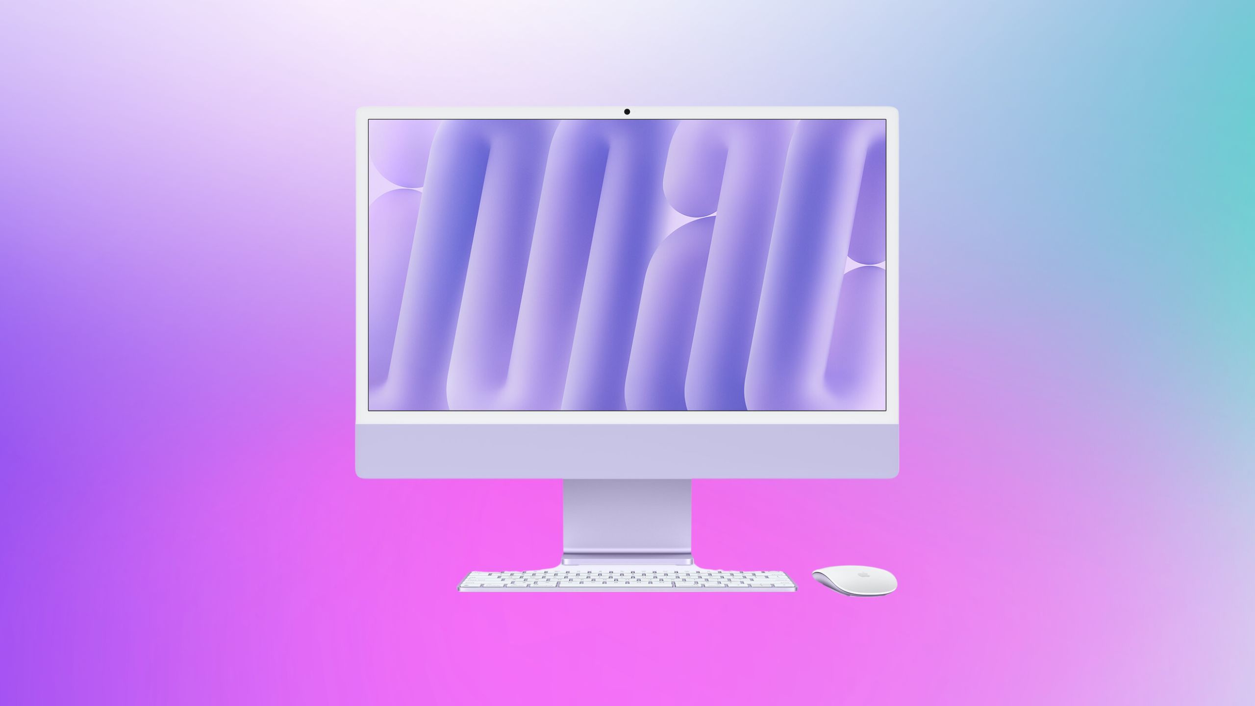 M4 iMac in purple