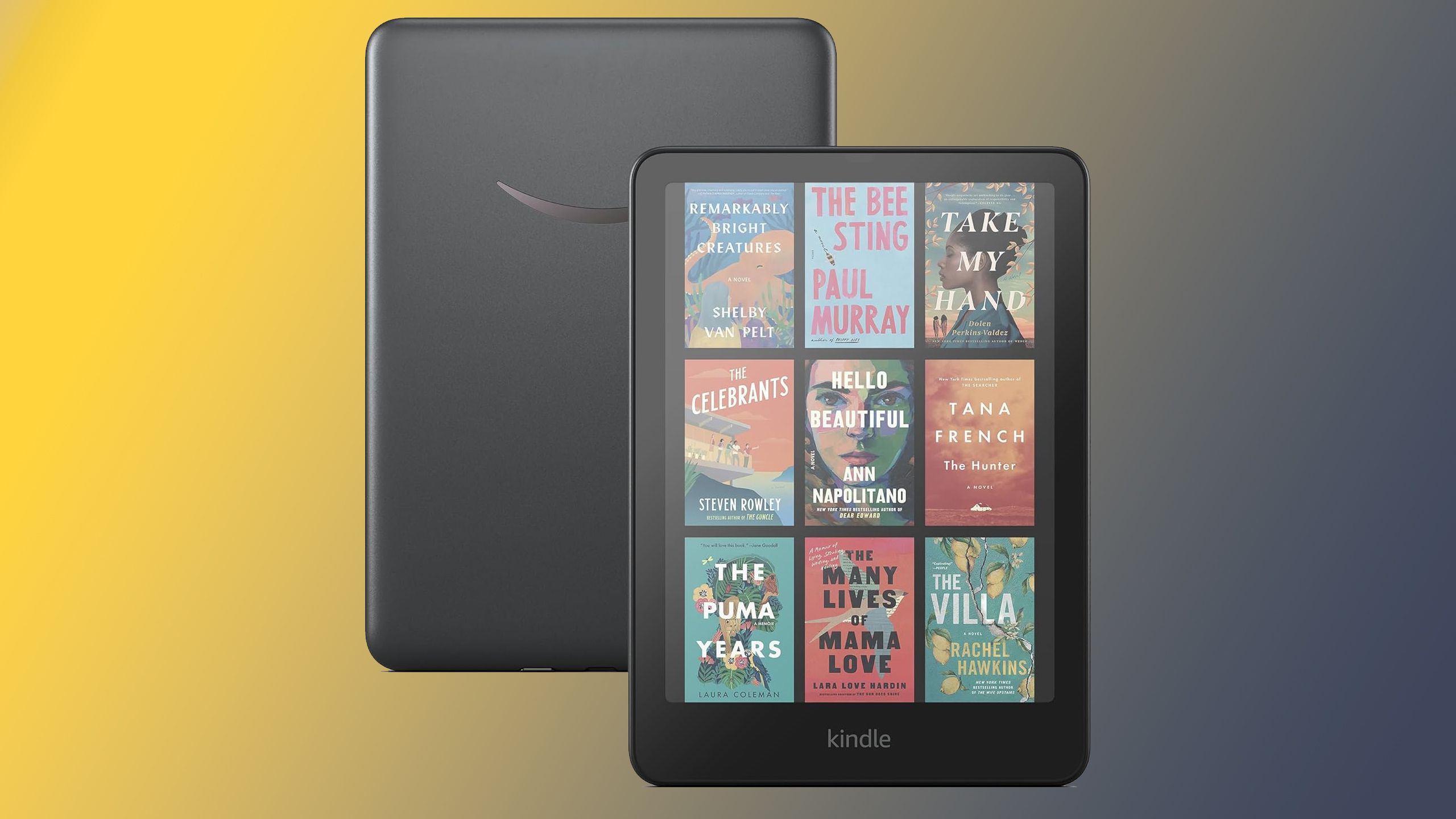 The Kindle Colorsoft yellow stripe defect may have been caused by glue