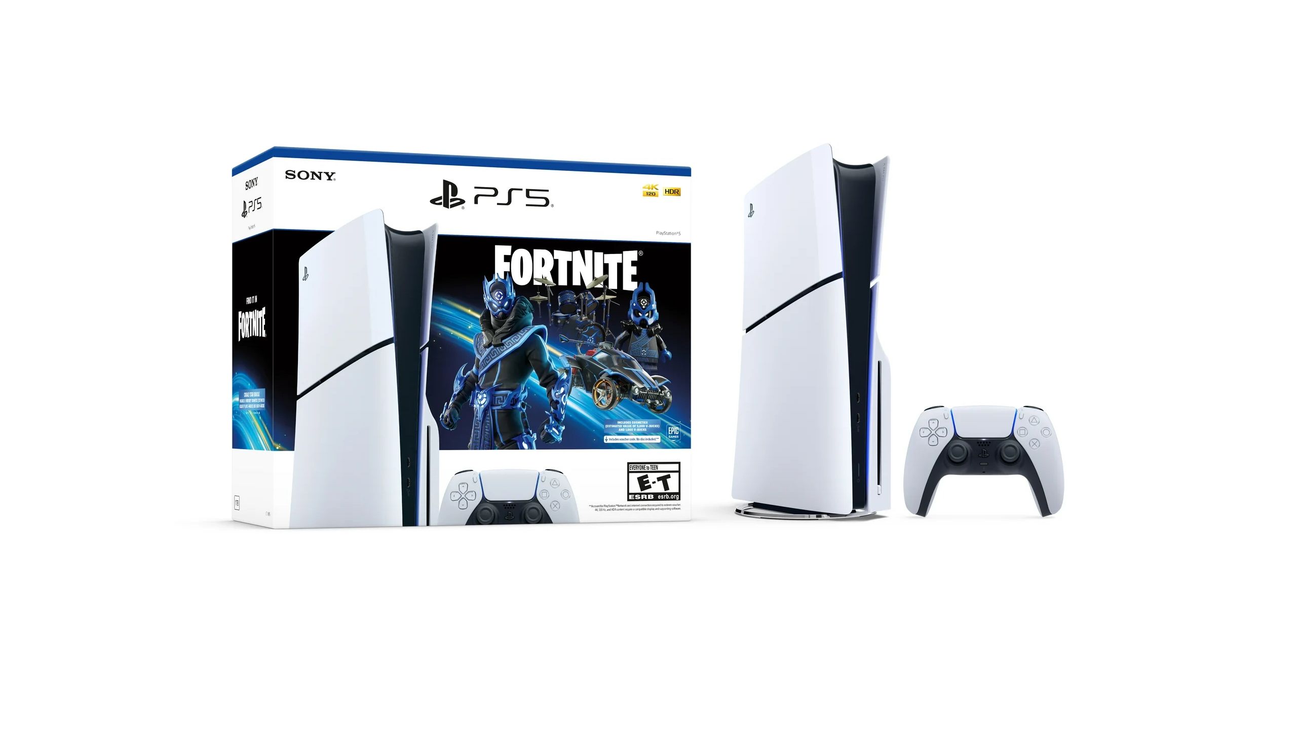 PlayStation 5 Disc Edition - Fortnite Cobalt Star Bundle