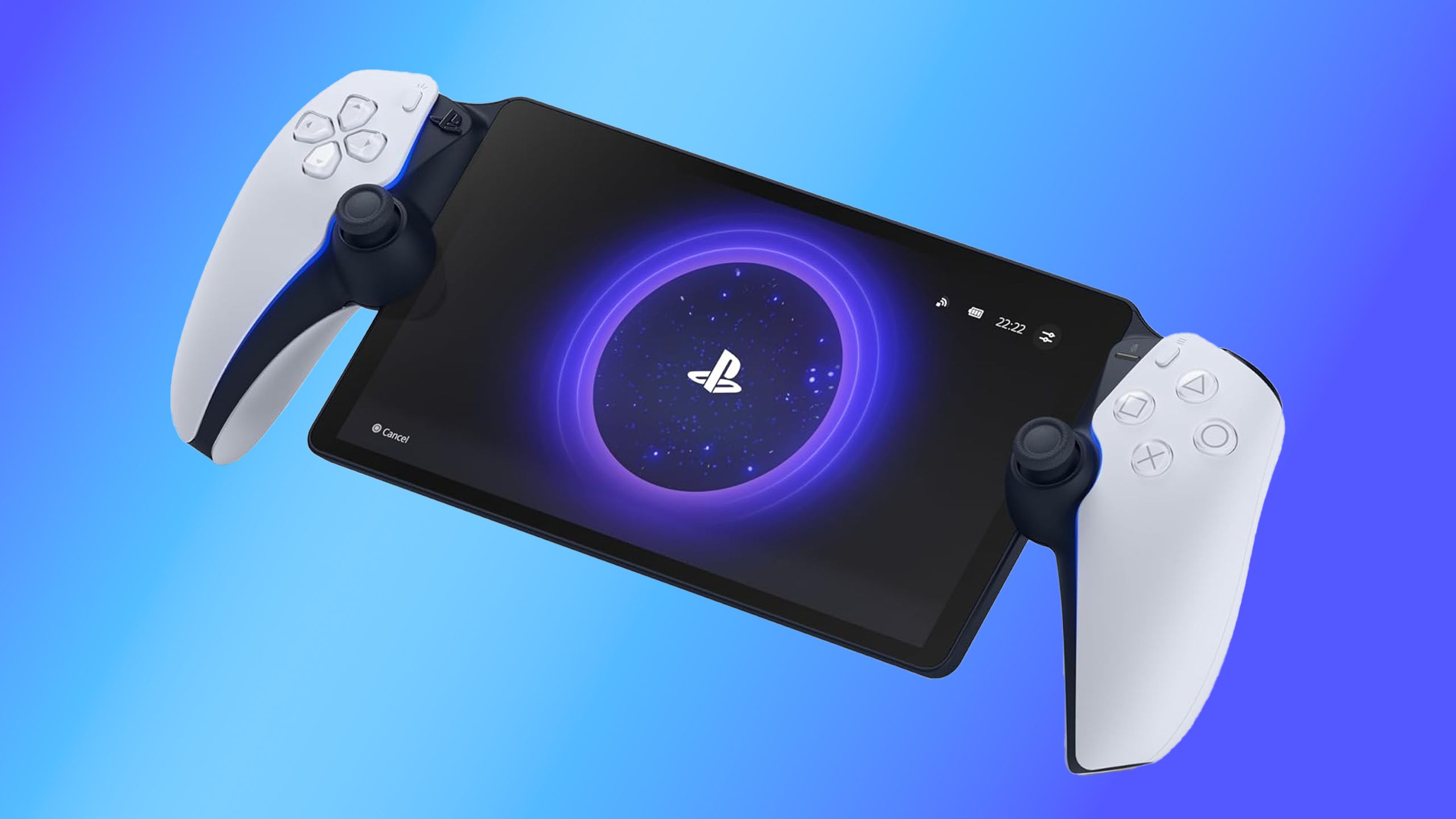 PlayStation Portal on blue background