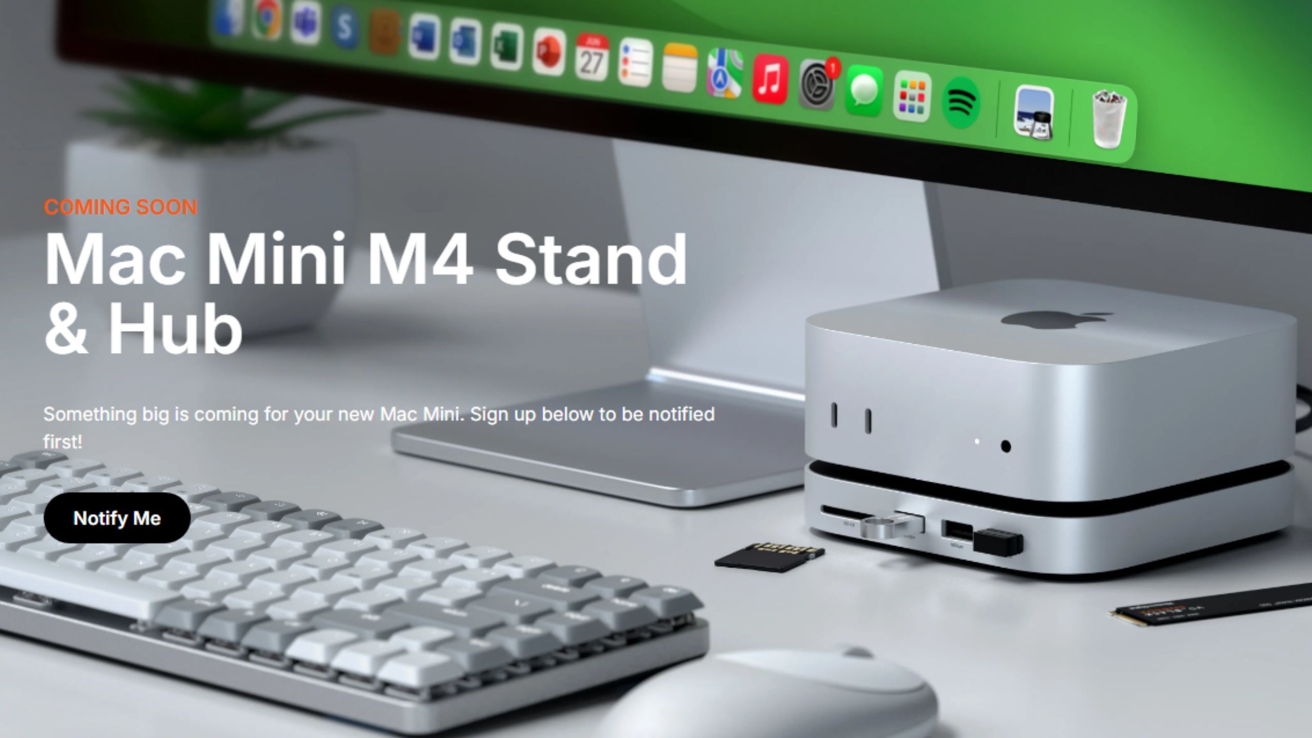 Satechi Mac Mini Stand and Hub