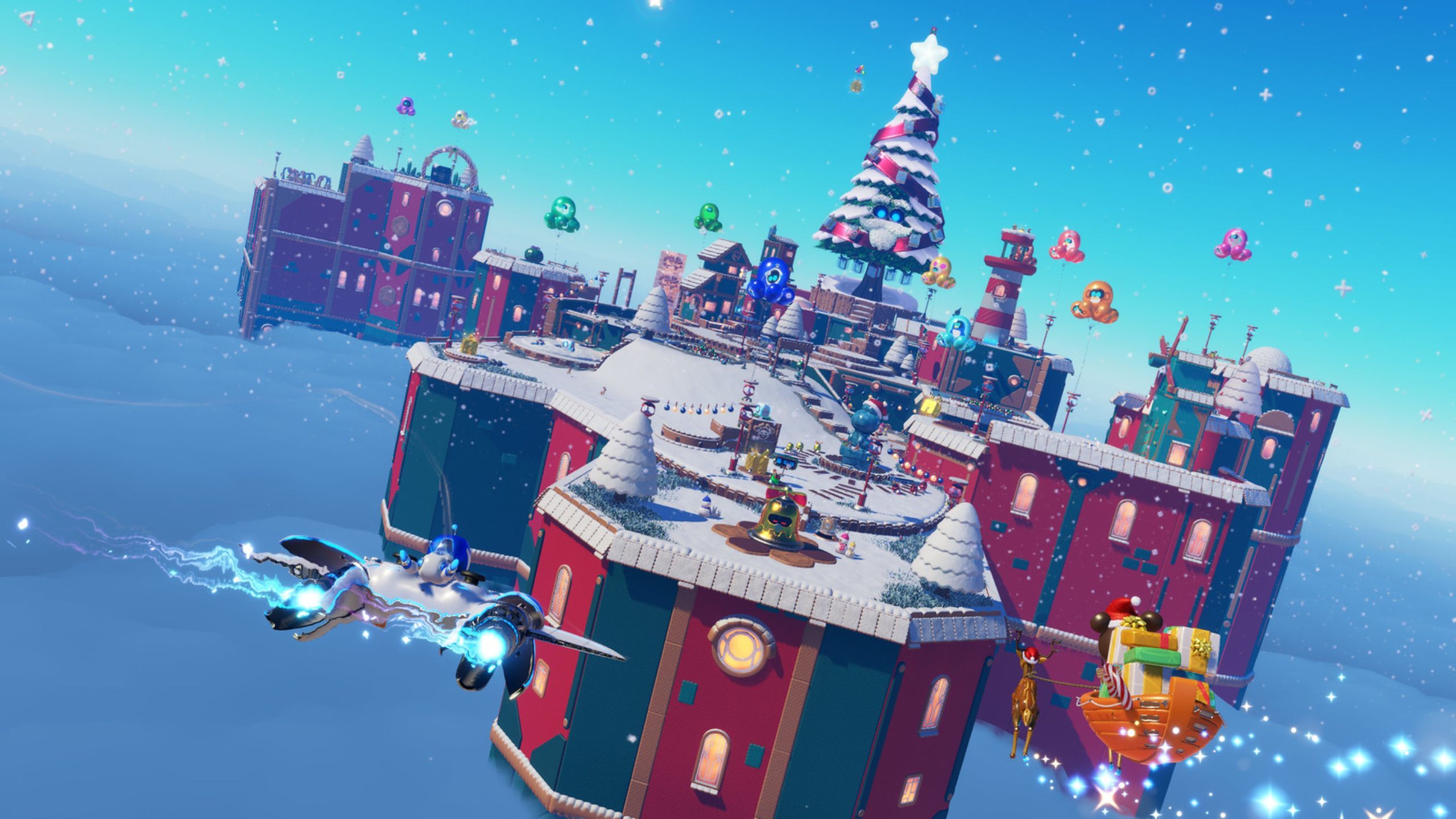 The free Astro Bot: Winter Wonder update is out tomorrow