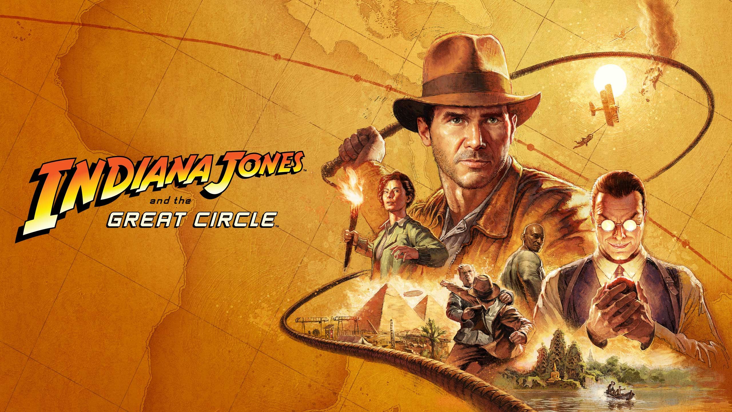 Indiana Jones and the Great Circle key art