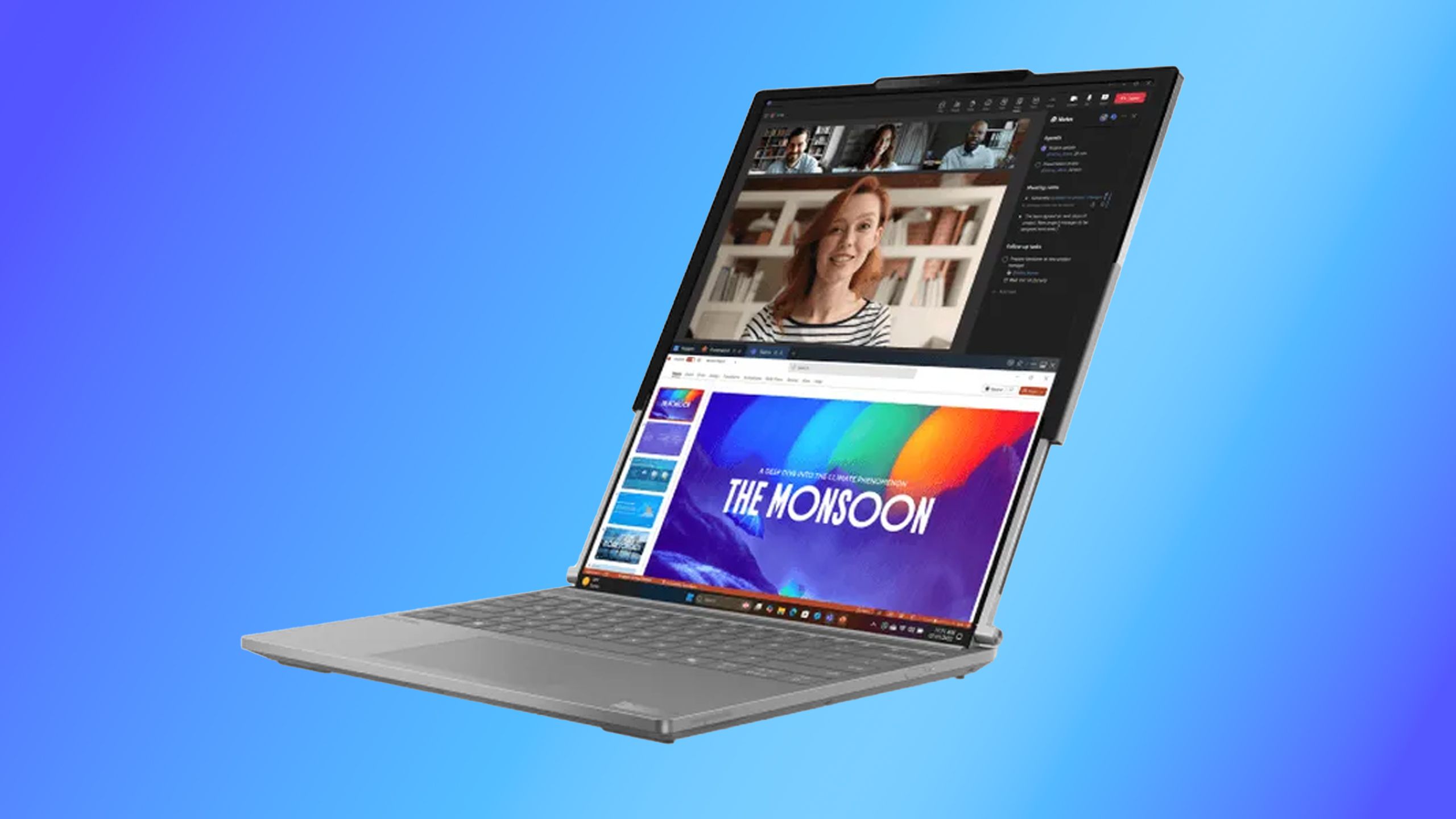 Vazamento de laptop rolável Lenovo 2