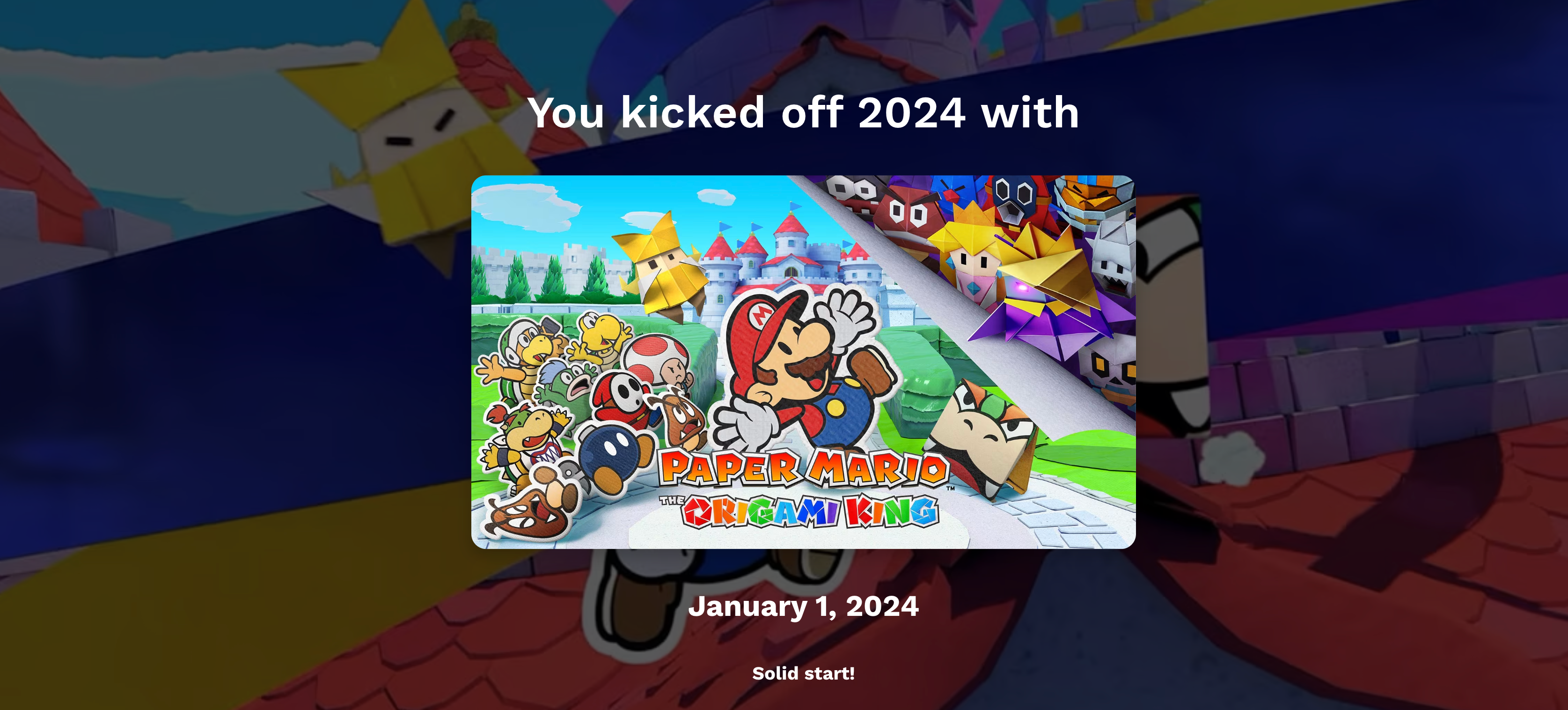 Nintendo year in review