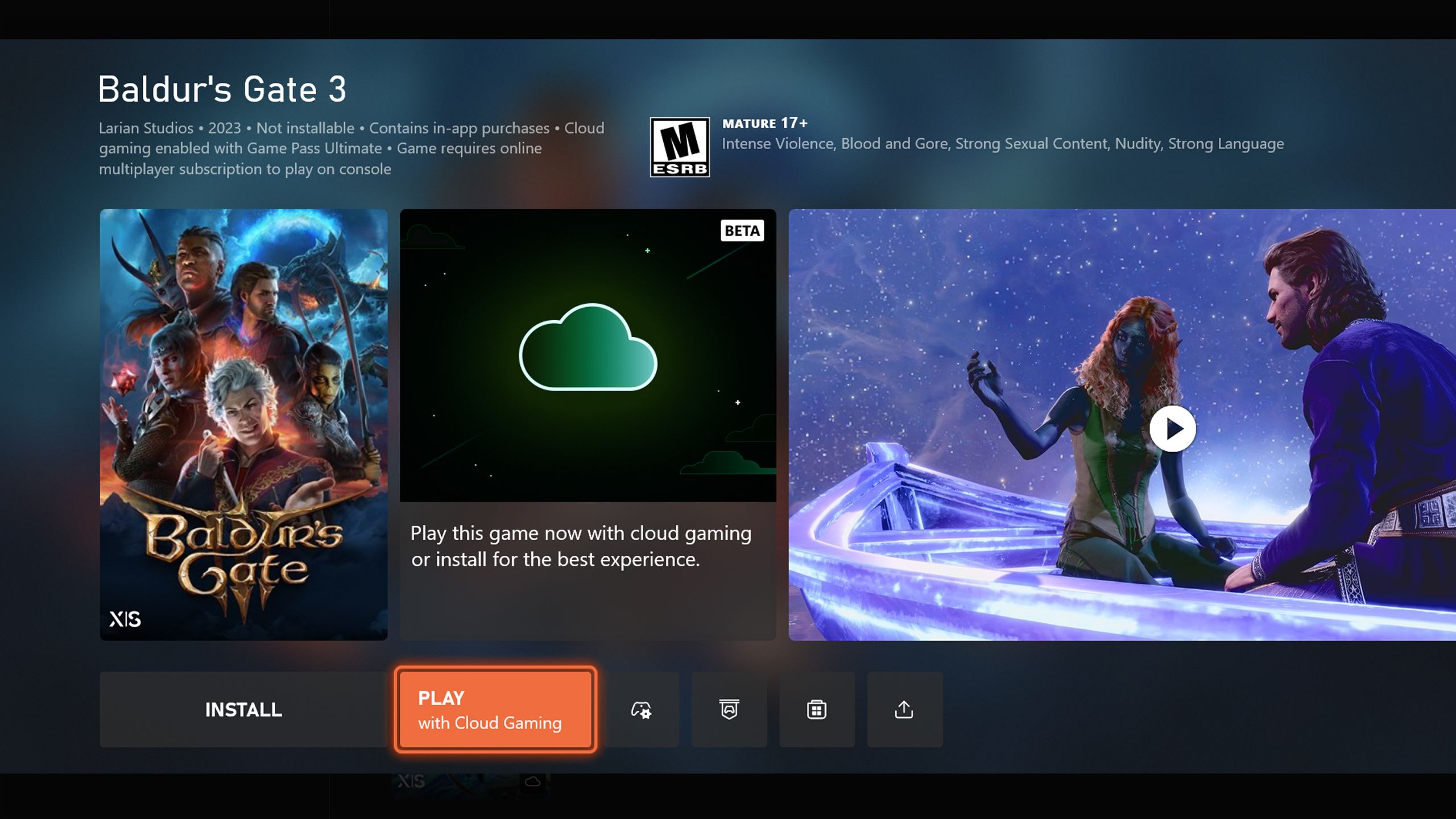 Xbox cloud streaming a game you already own