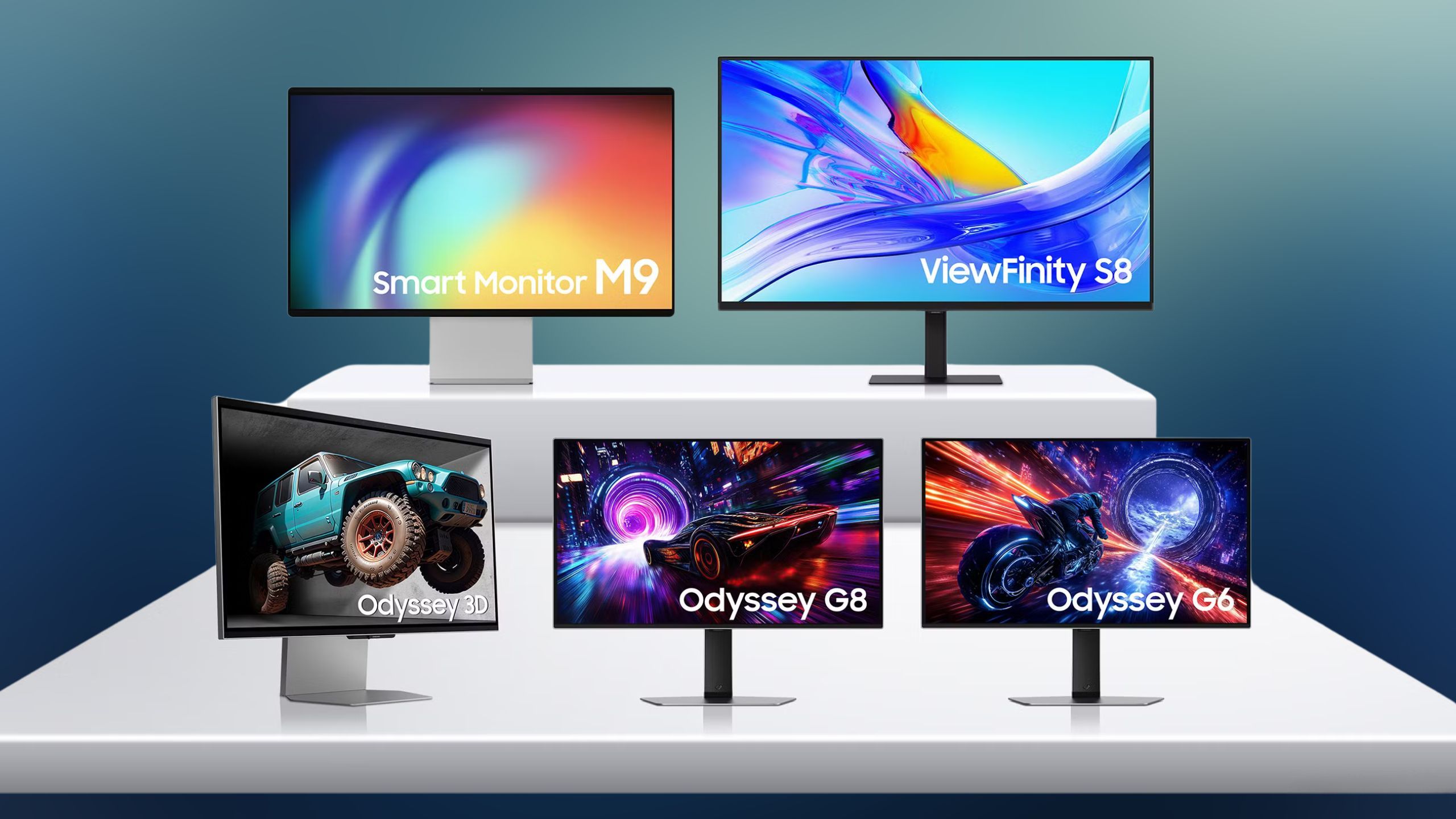 Samsung CES monitor lineup 