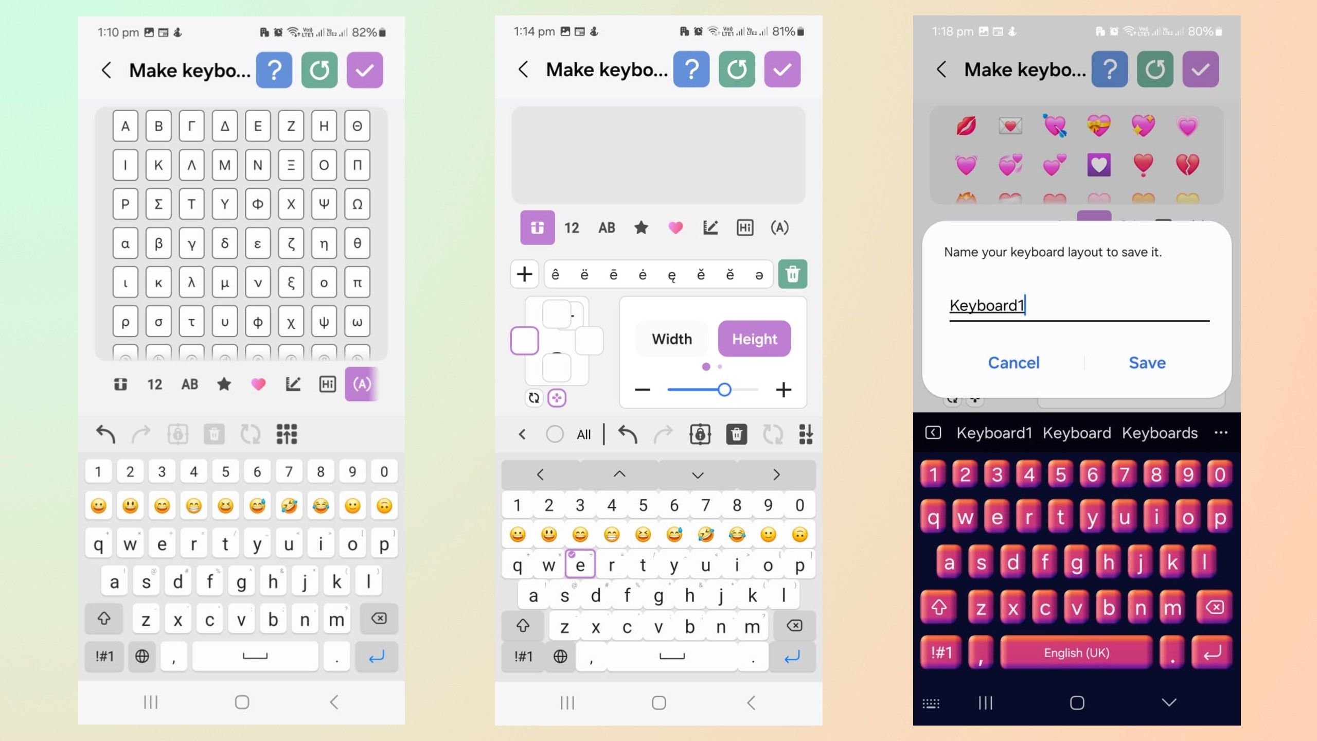 Create your own keyboard 2