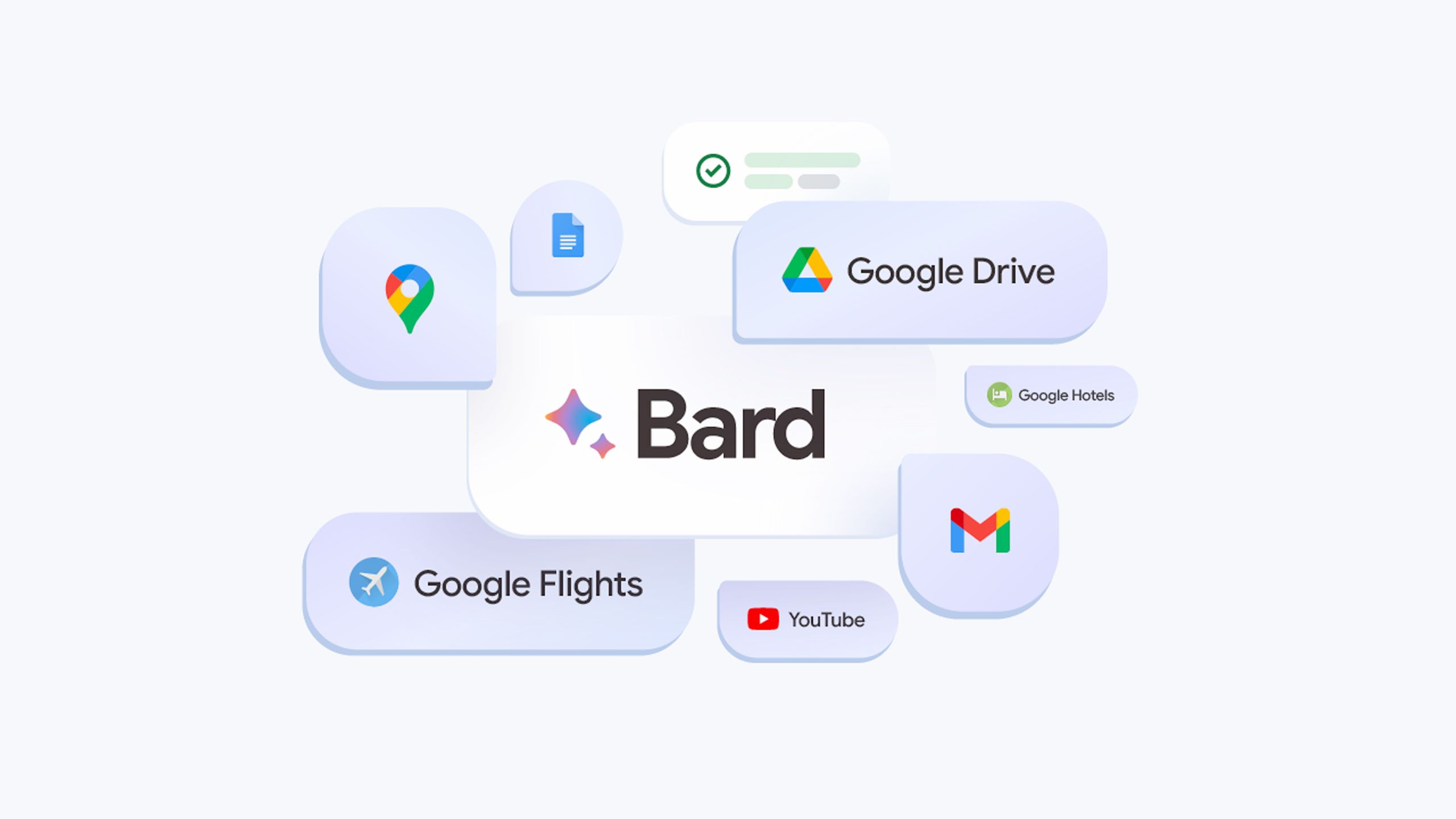 A promo image for Google Bard.