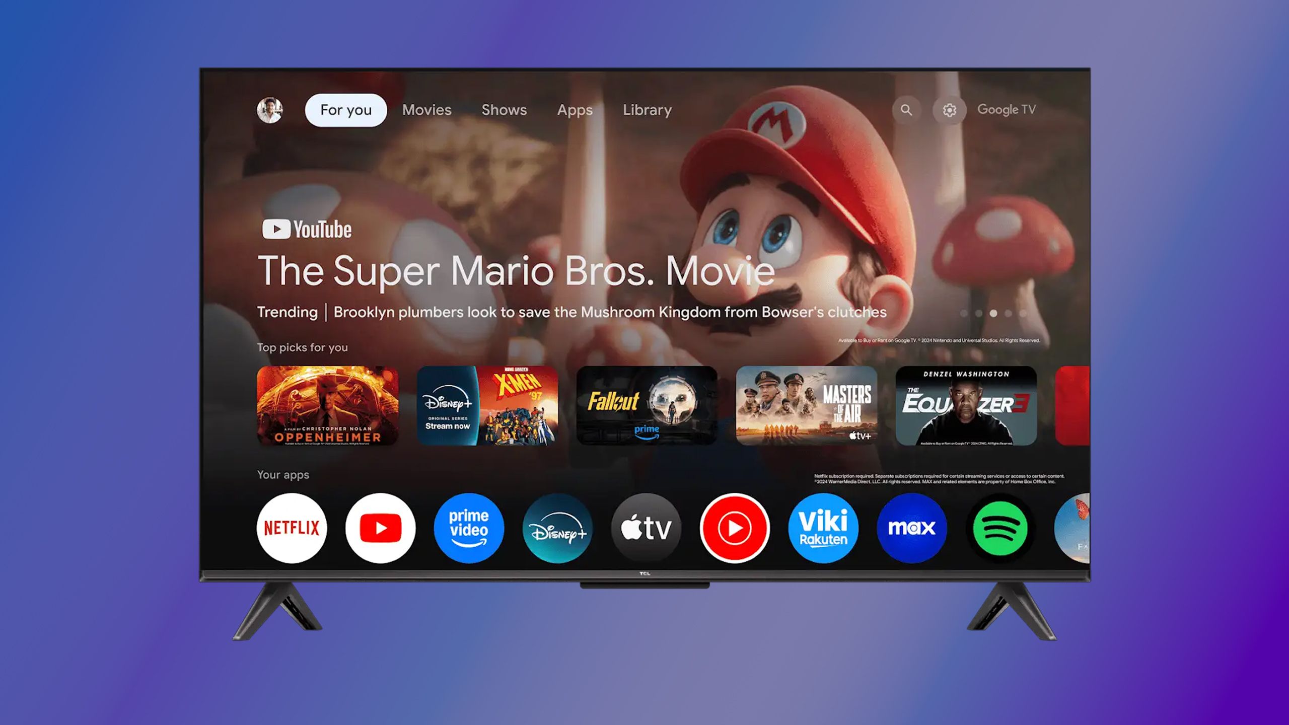 AI news feature now testing on some Google TV devices