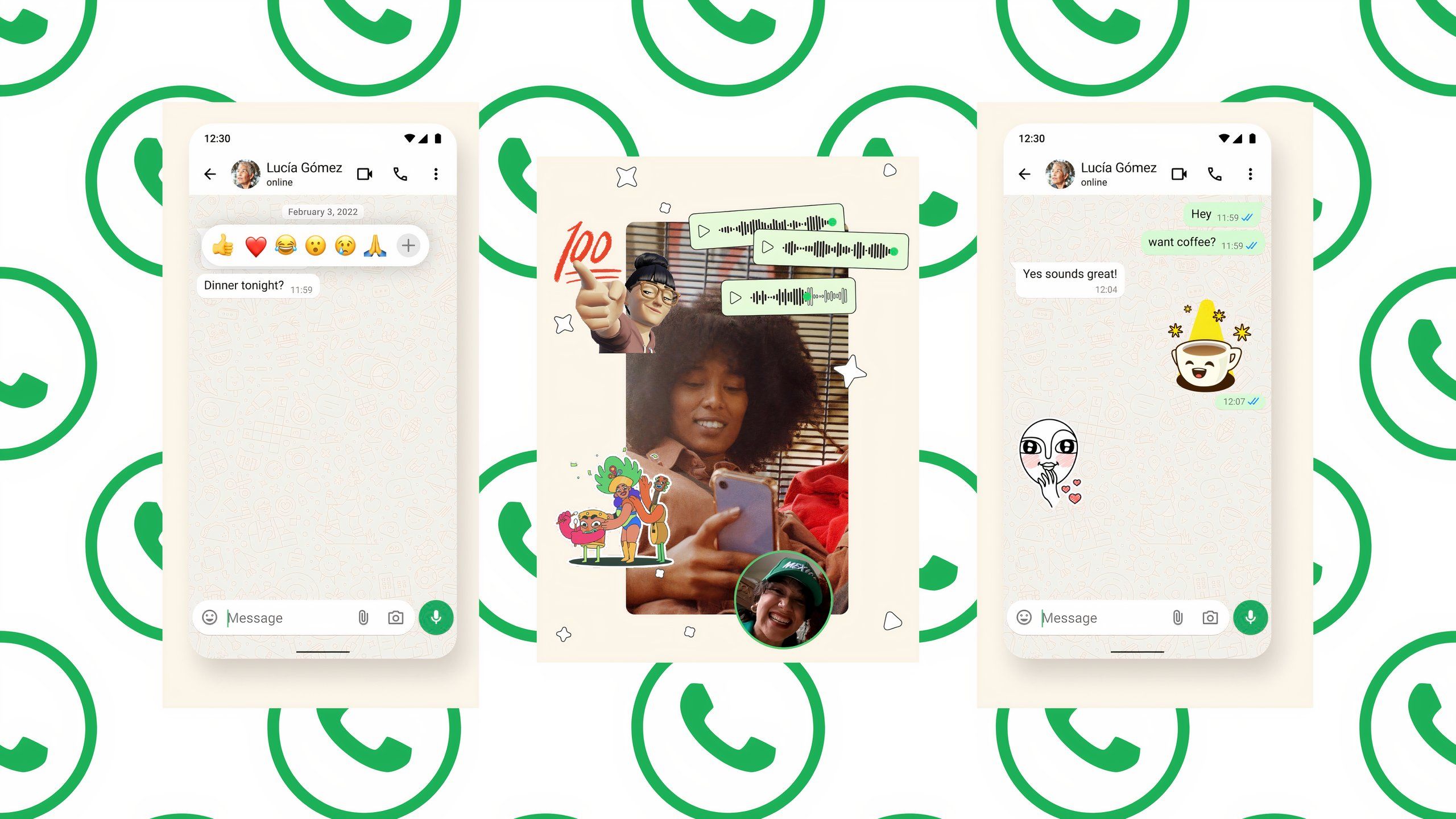 WhatsApp is letting you stick your selfies everywhere