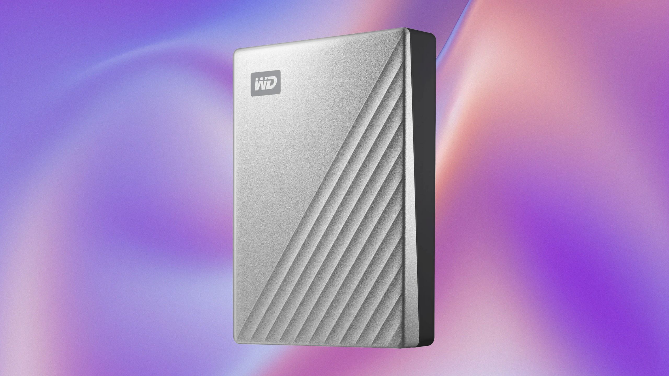 Western Digital My Passport hard drive. 