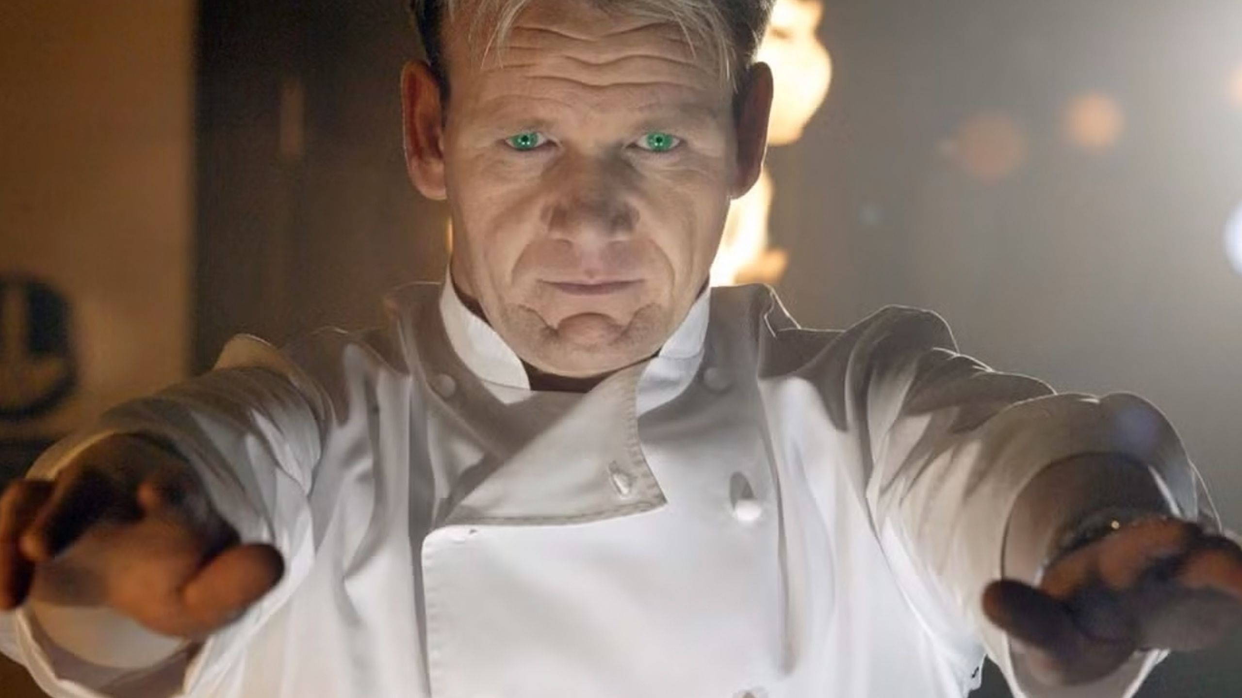 Gordon Ramsay trong Hell's Kitchen.