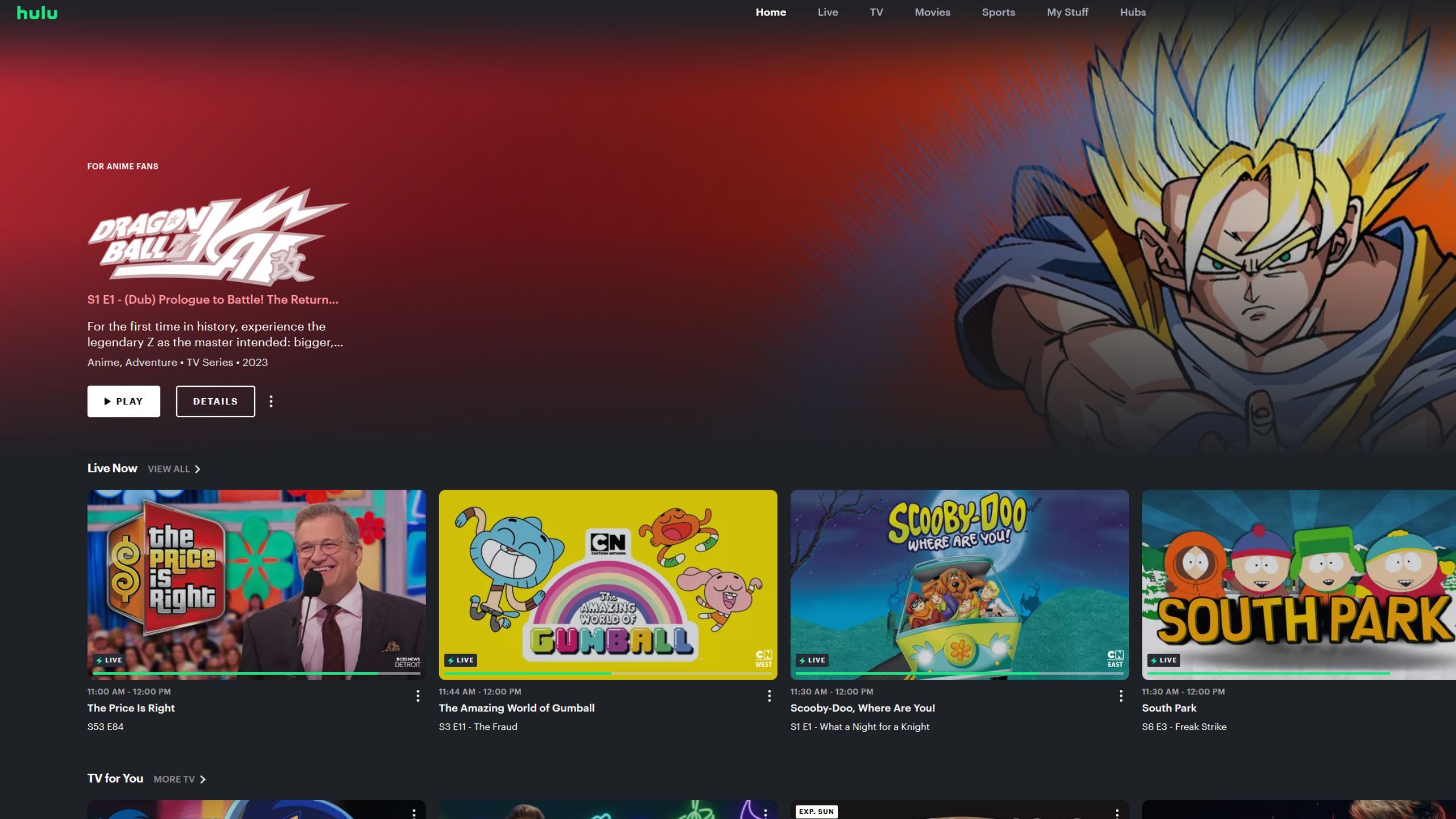 Hulu + Live TV 1