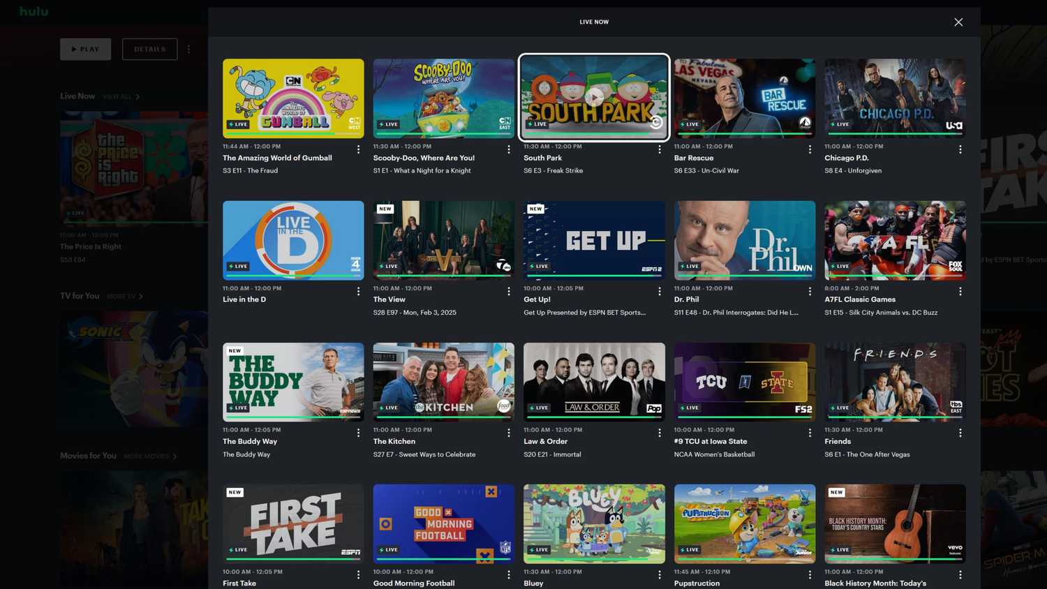 Hulu Live New Stuff To Watch On Hulu On Hulu Live How To Stream